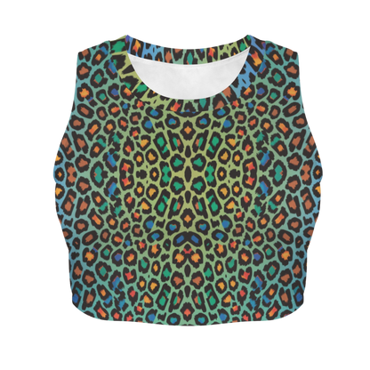 Wild Leopards - iSquared Crop Top