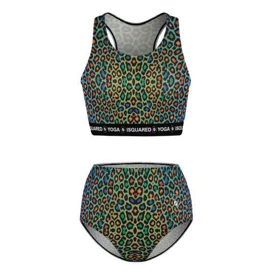 Wild Leopards - Hot Yoga Bikini Set