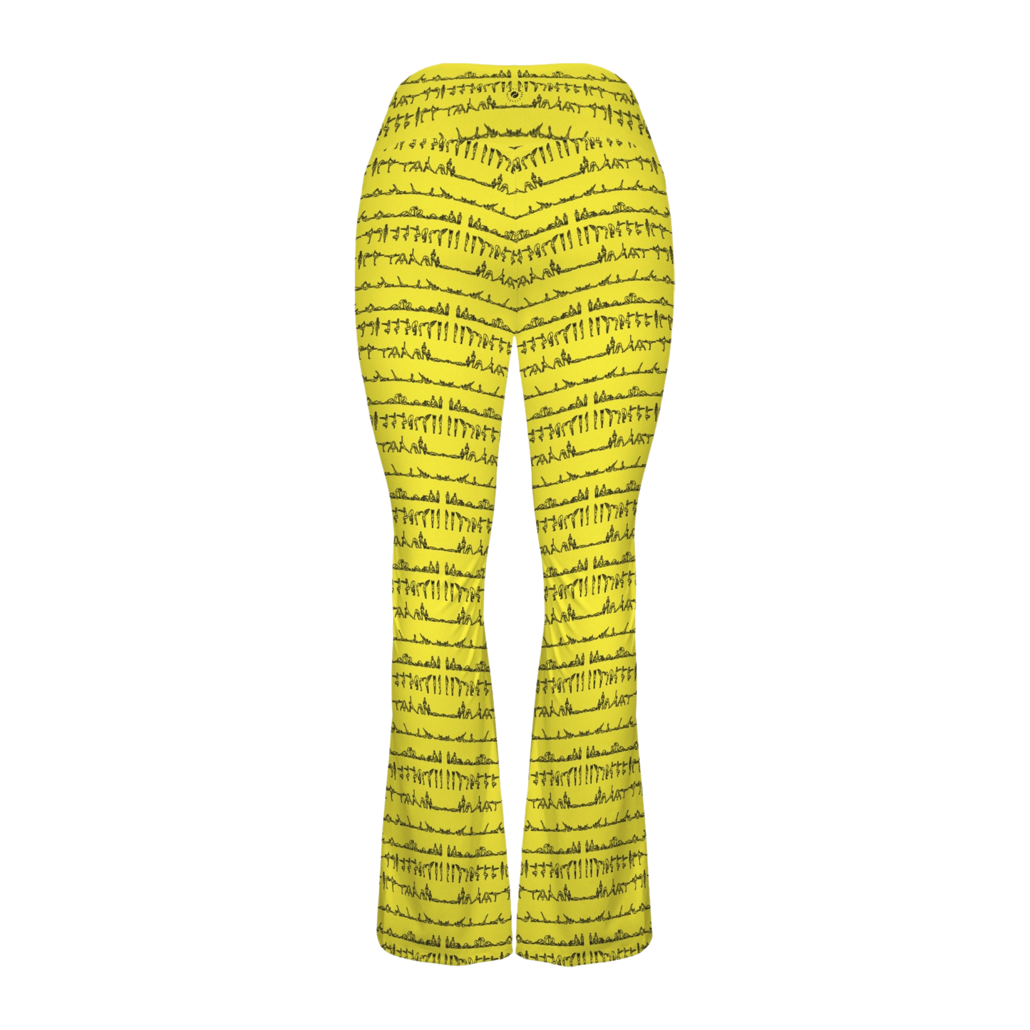 Bikram Series - Cross Waisted Flair Leggings REFINED