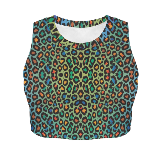 Wild Leopards - iSquared Crop Top