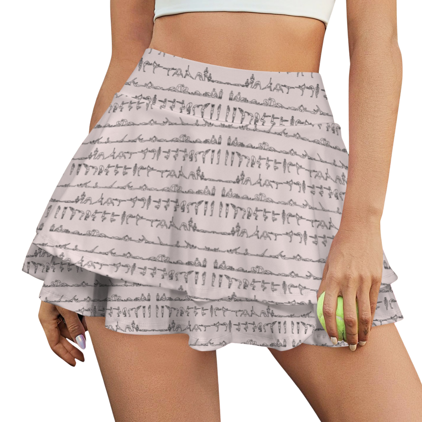 Bikram Pastel - iSquared Ruffle Skirt