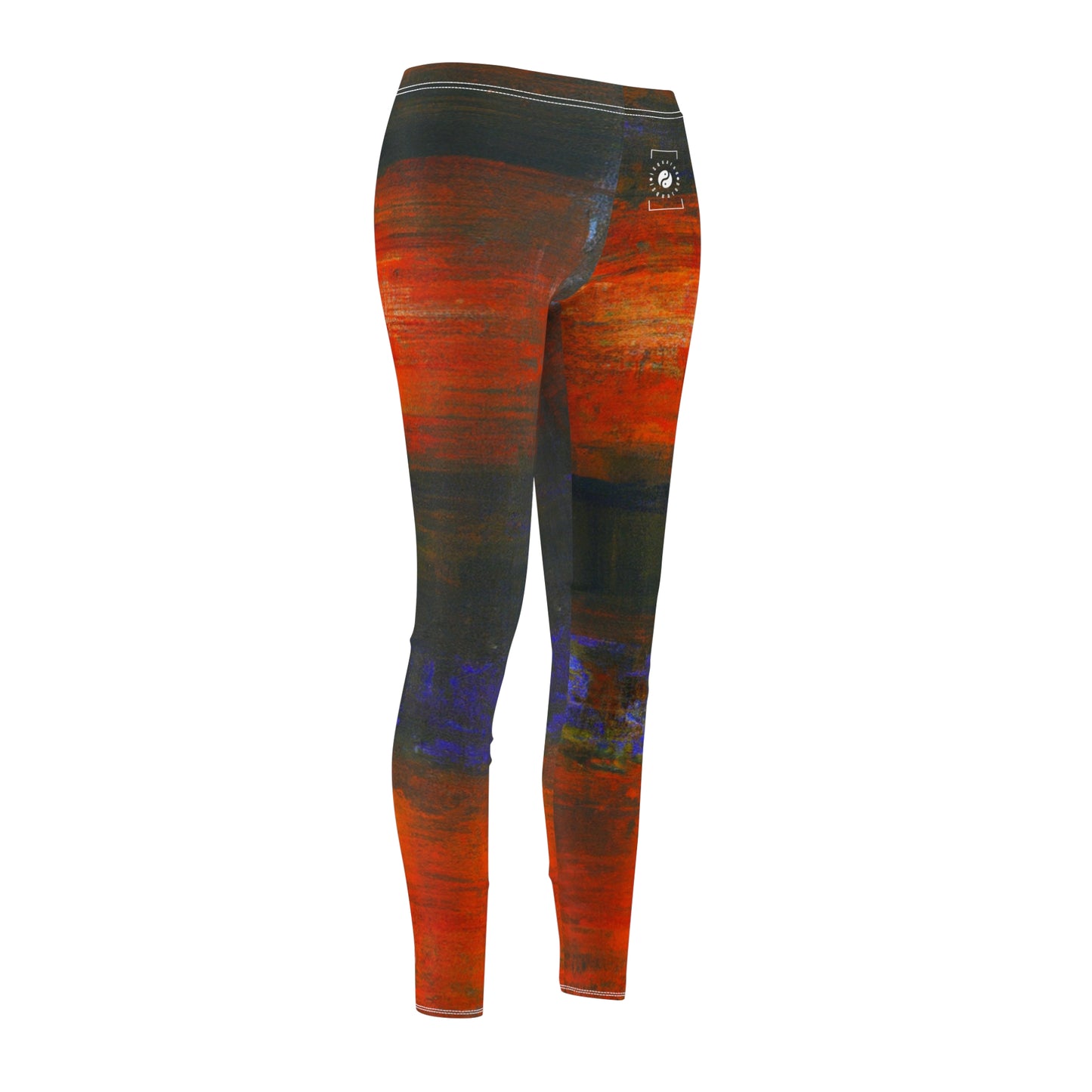 "Chromatic Reverie" - Casual Leggings