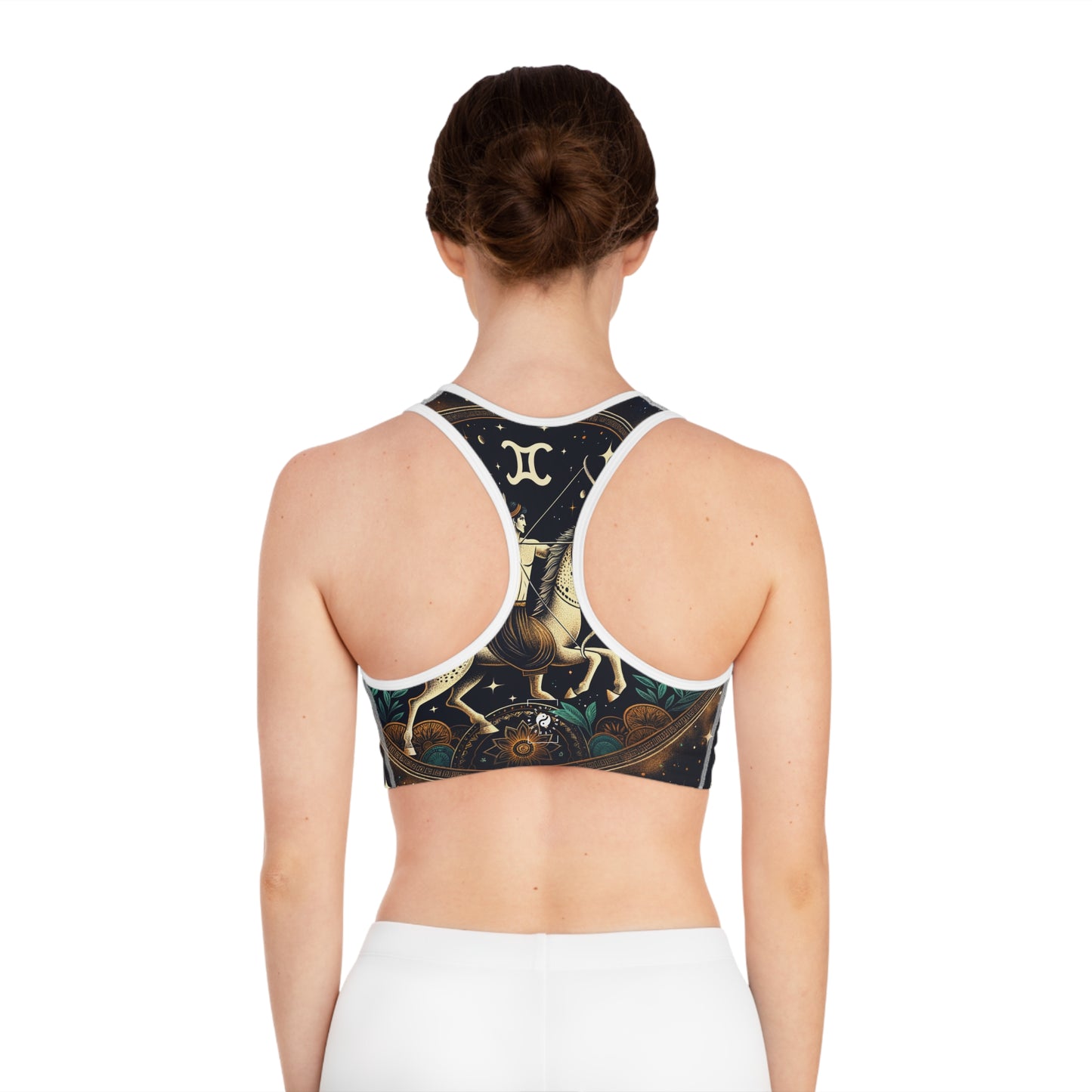 Sagittarius Emblem - High Performance Sports Bra