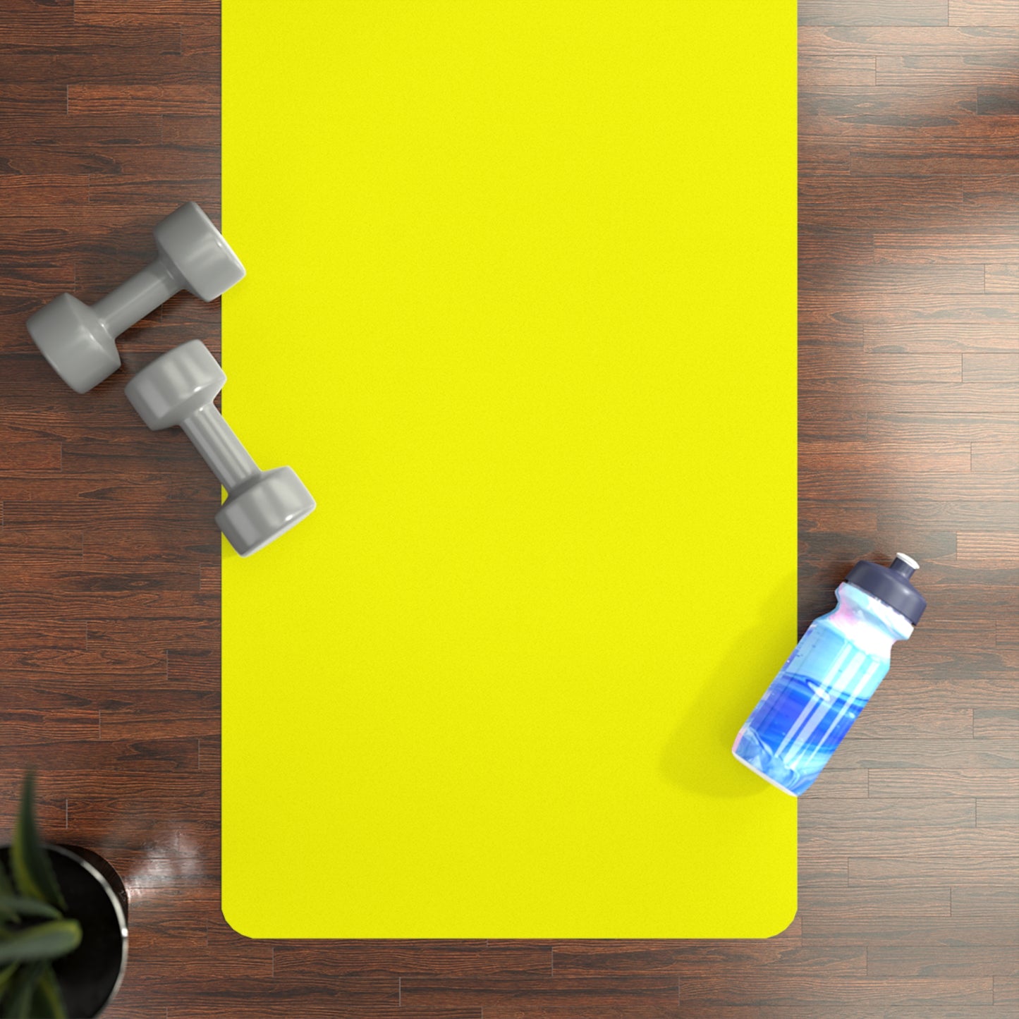 Jaune Fluo FFFF00 - Tapis de Yoga