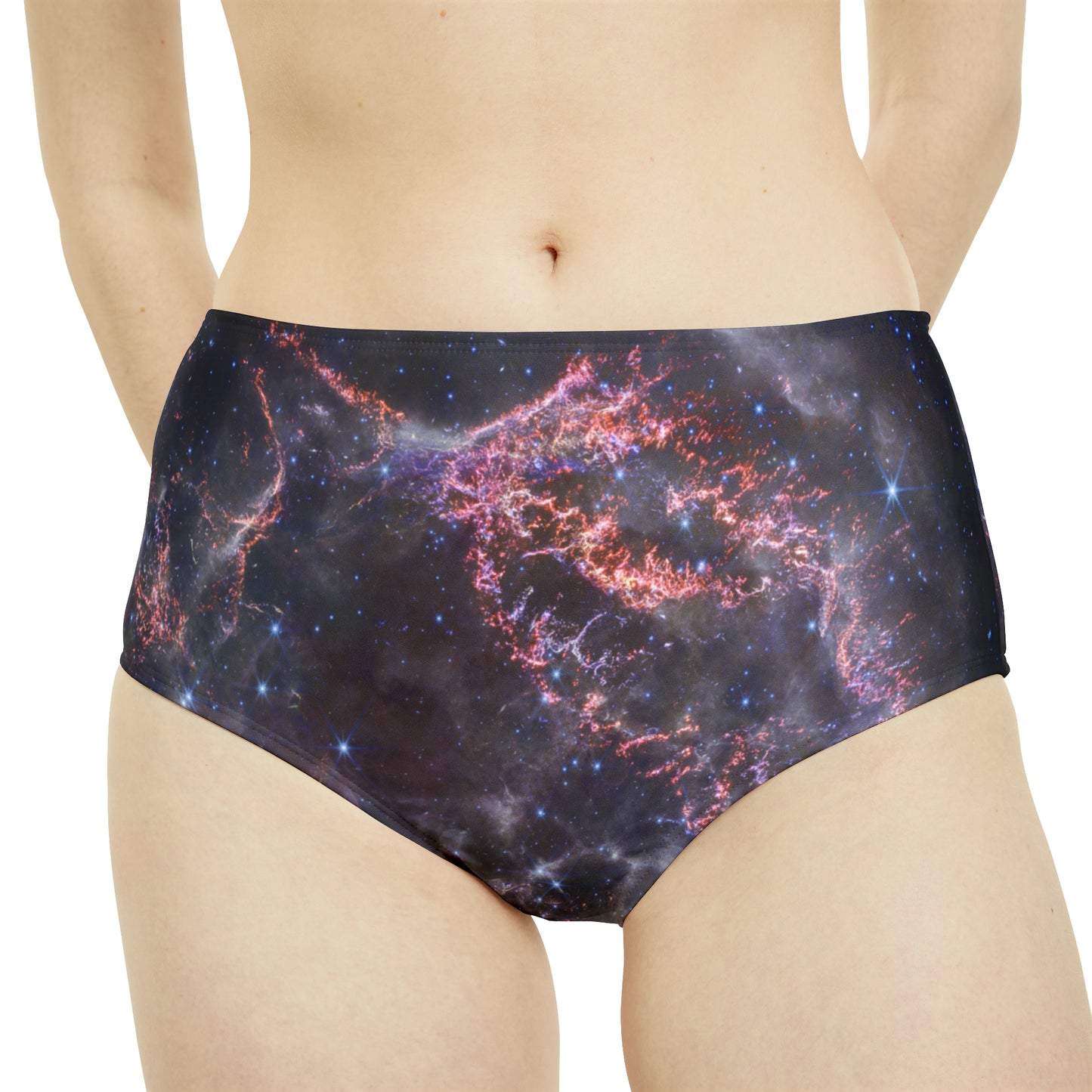 Cassiopeia A (NIRCam Image) - JWST Collection - High Waisted Bikini Bottom