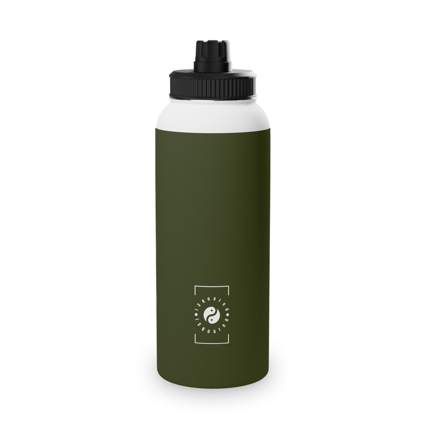 Camo Green - Sports Water Bottle