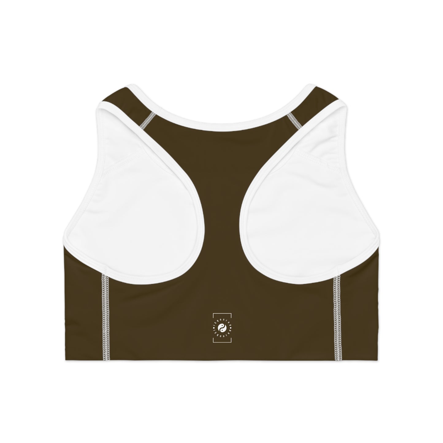 Earthy Brown - Soutien-gorge de sport haute performance 