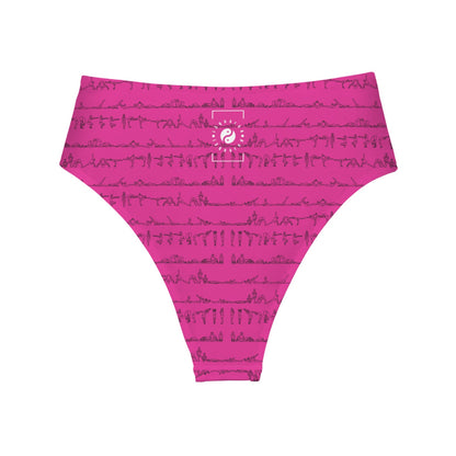 Bikram Series - High Waisted Bikini Bottoms