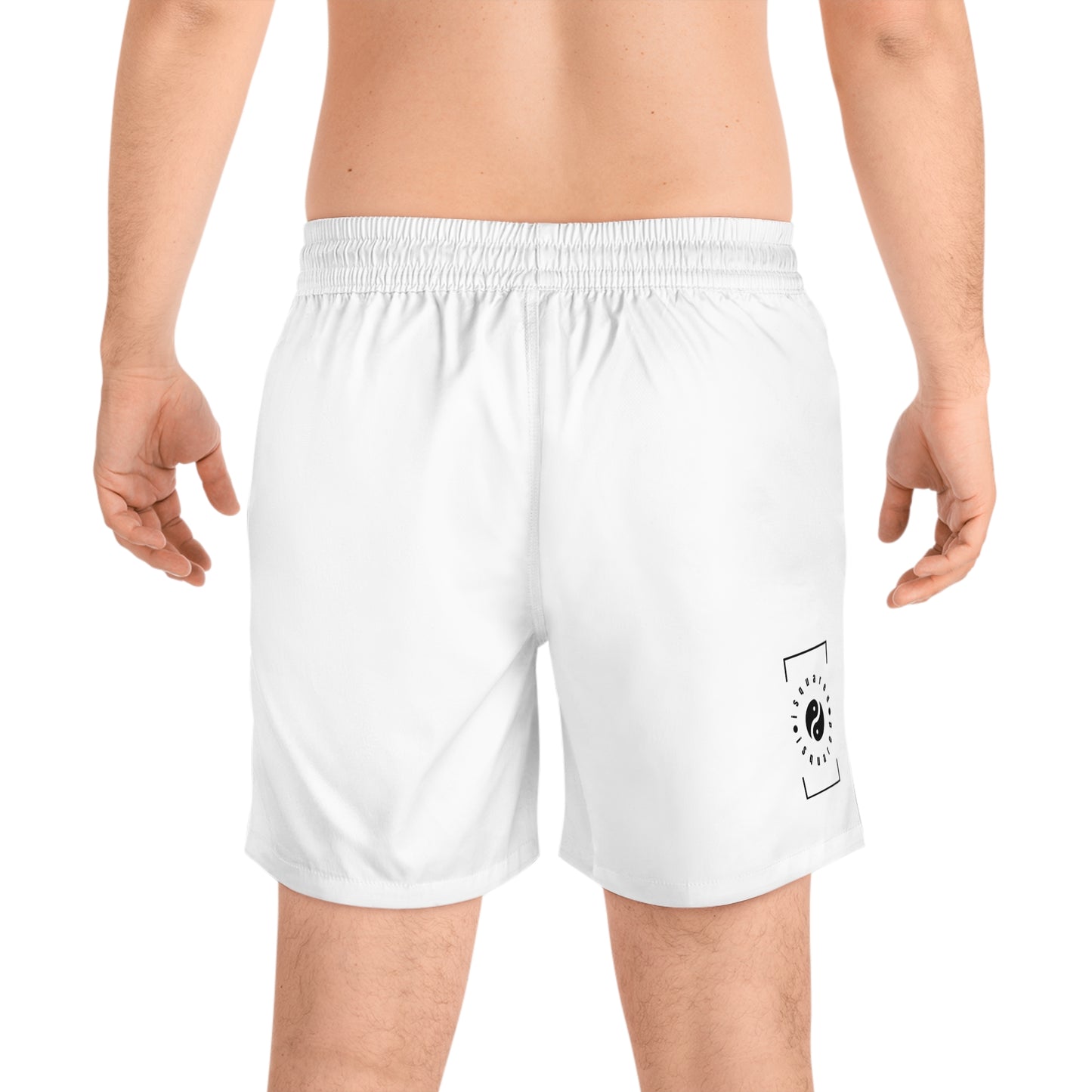 Angel White - Swim Shorts (Solid Color) for Men