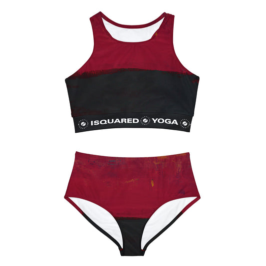 Nocturnal Vermillion - Hot Yoga Bikini Set