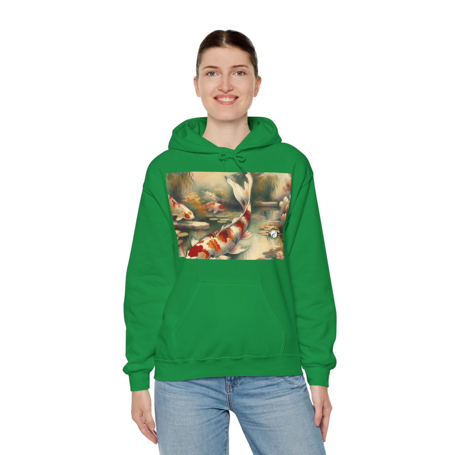 Koi Lily Pond - Hoodie