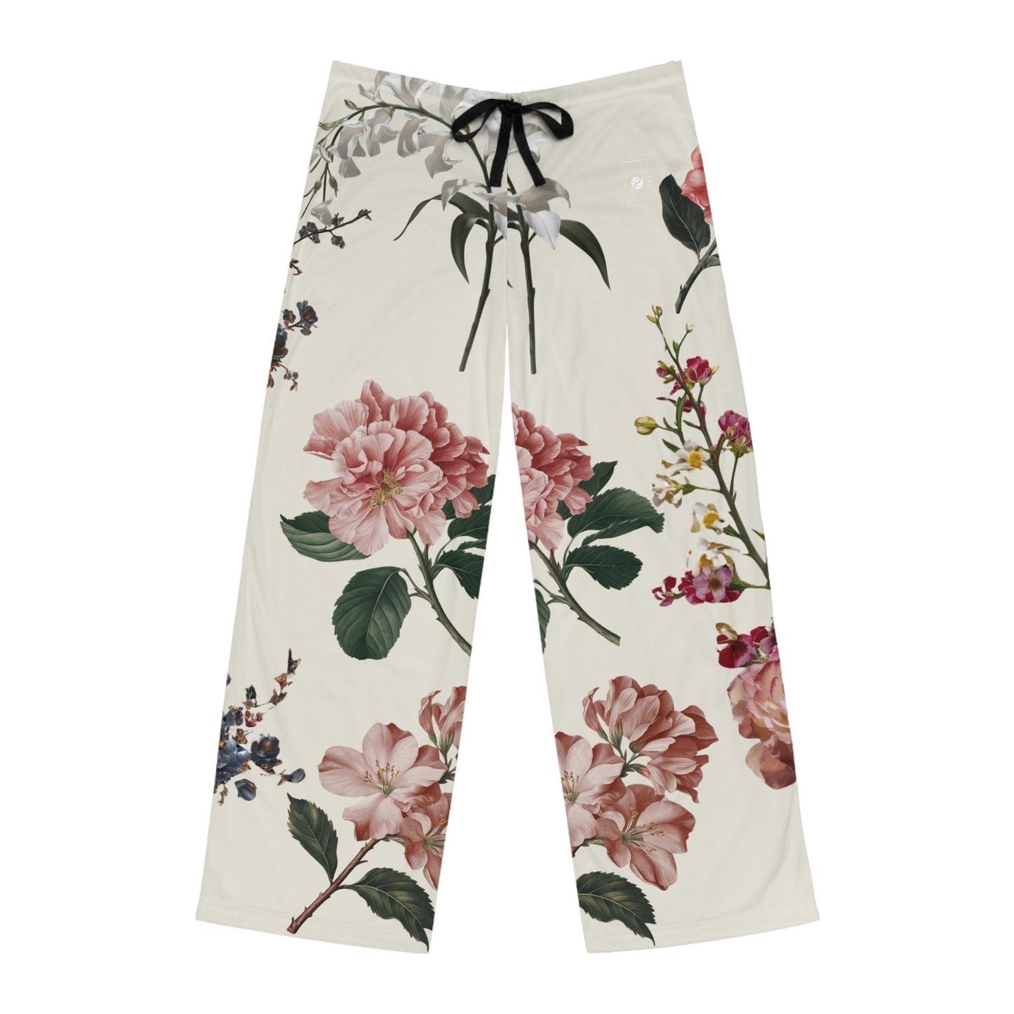 Botanicals on Beige - men's Lounge Pants