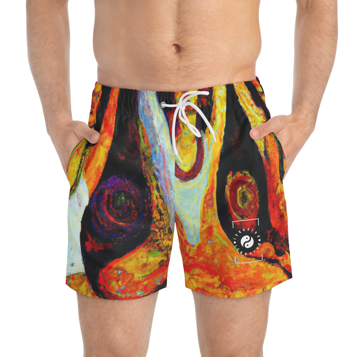 Opulent Serenity - Swim Trunks for Men