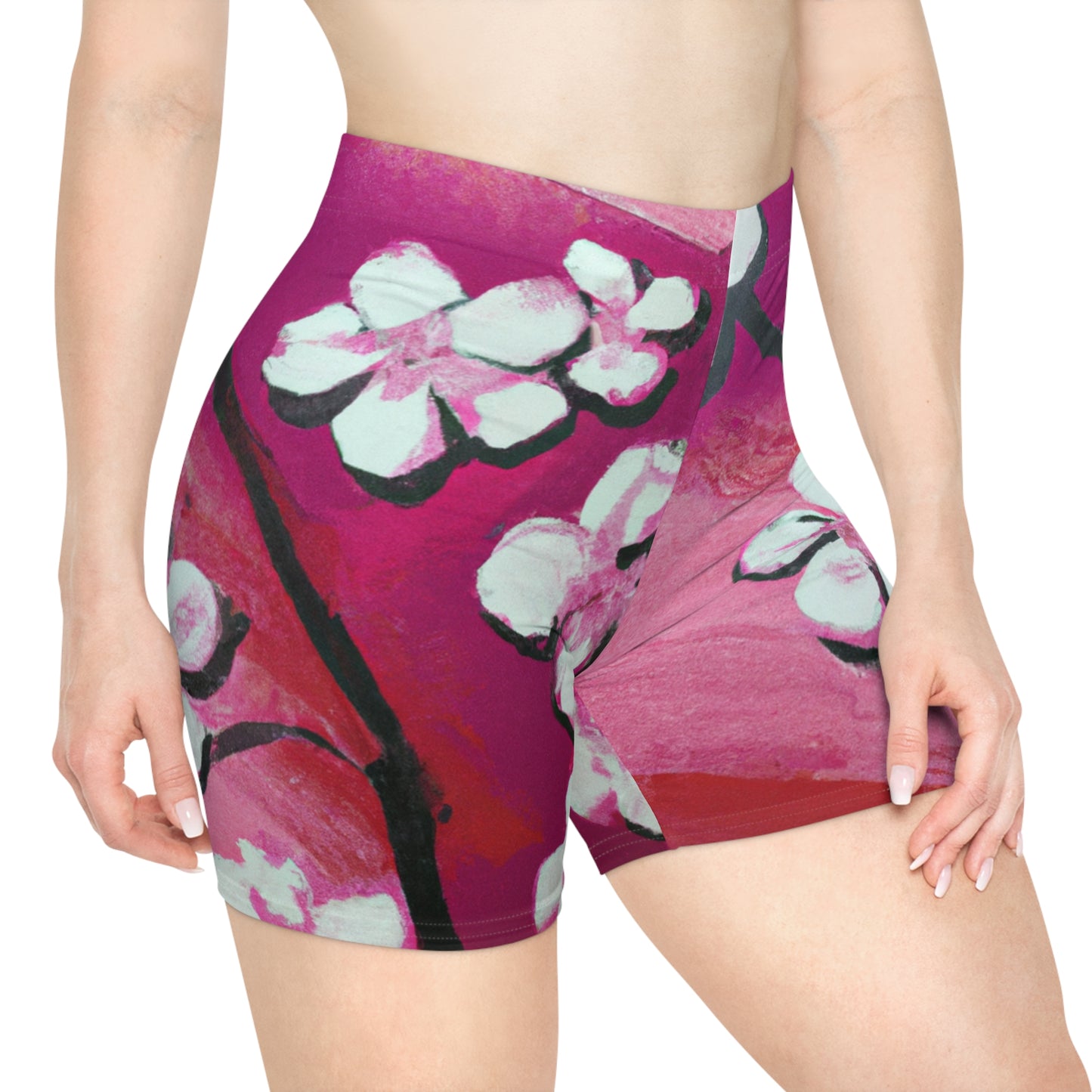 Ephemeral Blossom - Hot Yoga Short
