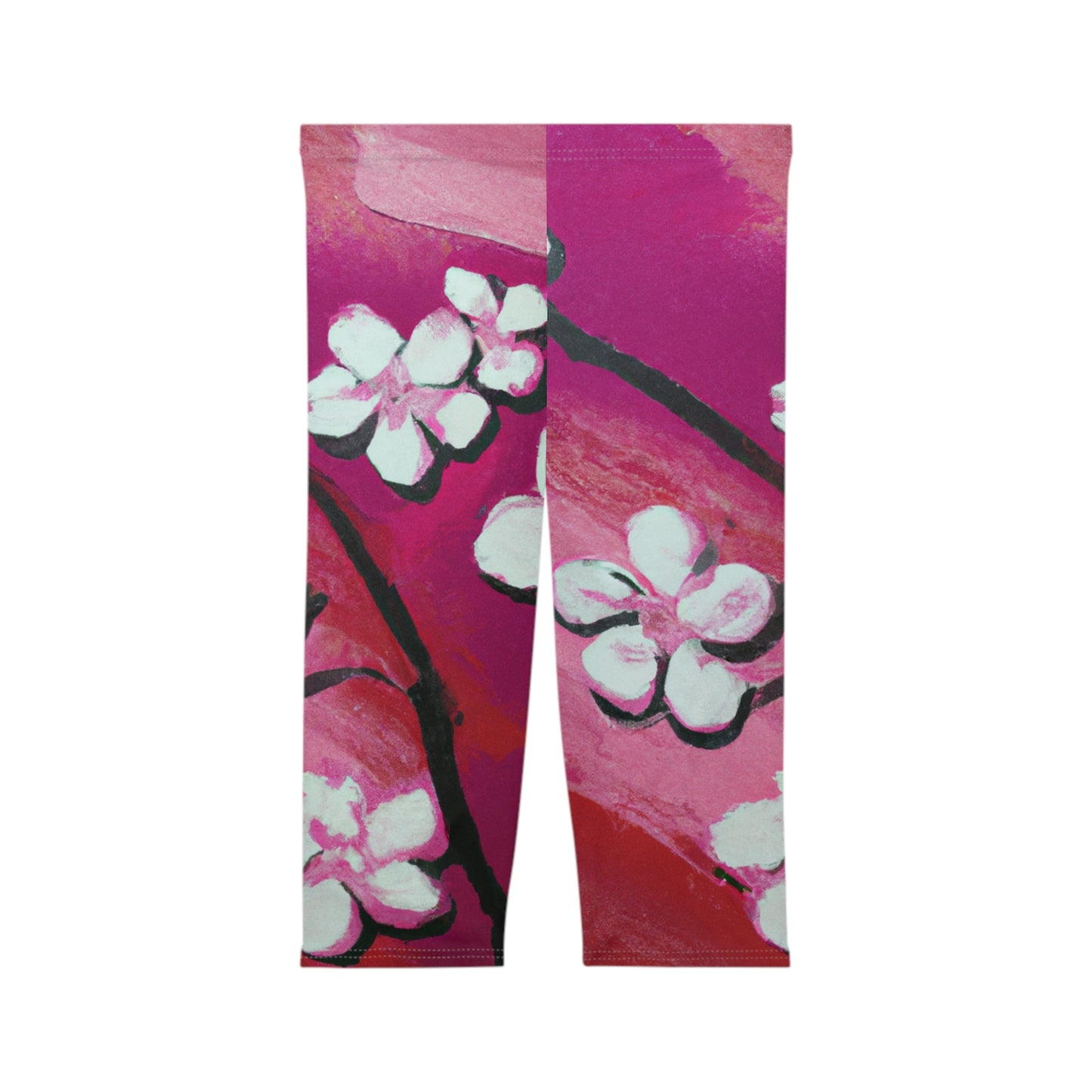 Ephemeral Blossom - Capri Shorts