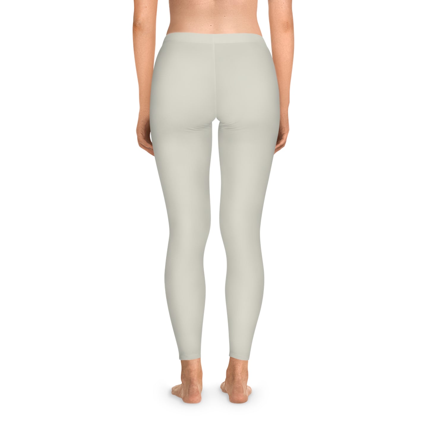 #E9E7DA Ivory - Unisex Tights