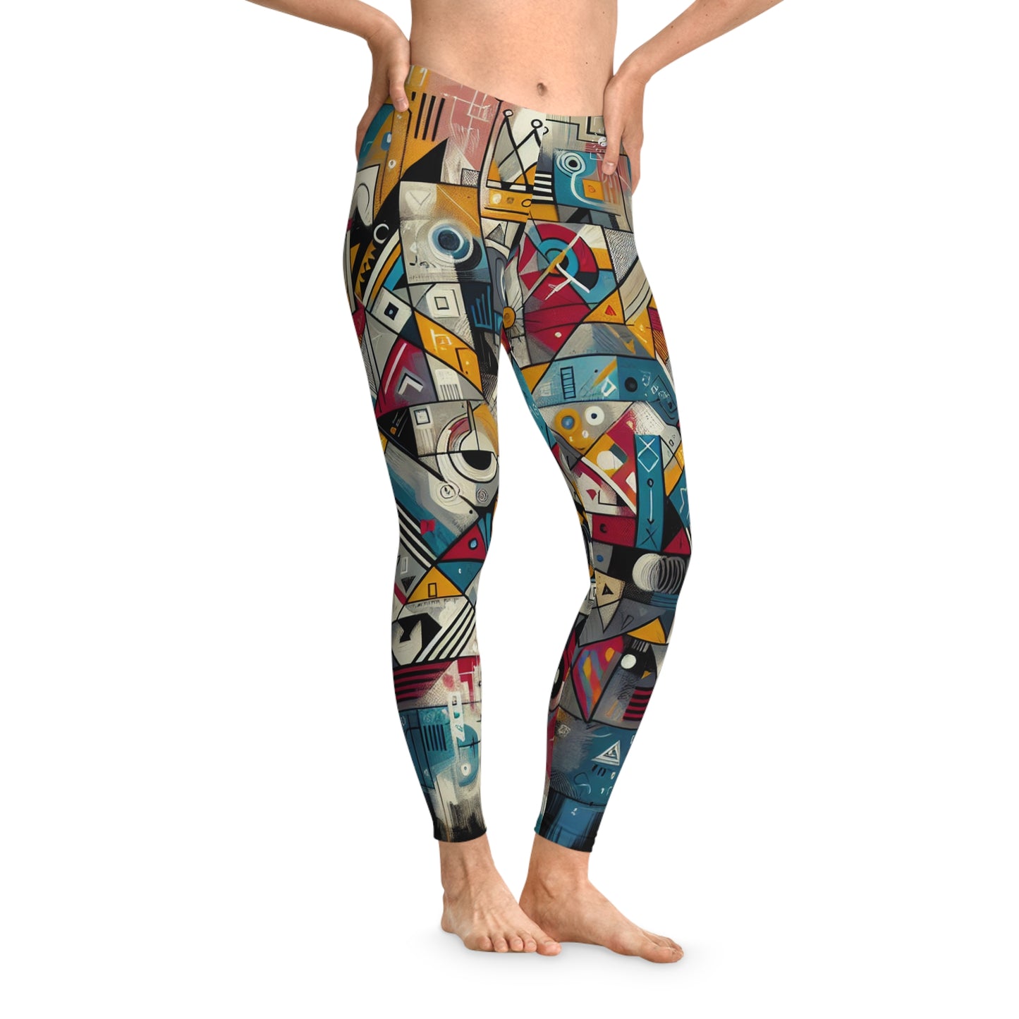 Basquiandinsky - Unisex Tights