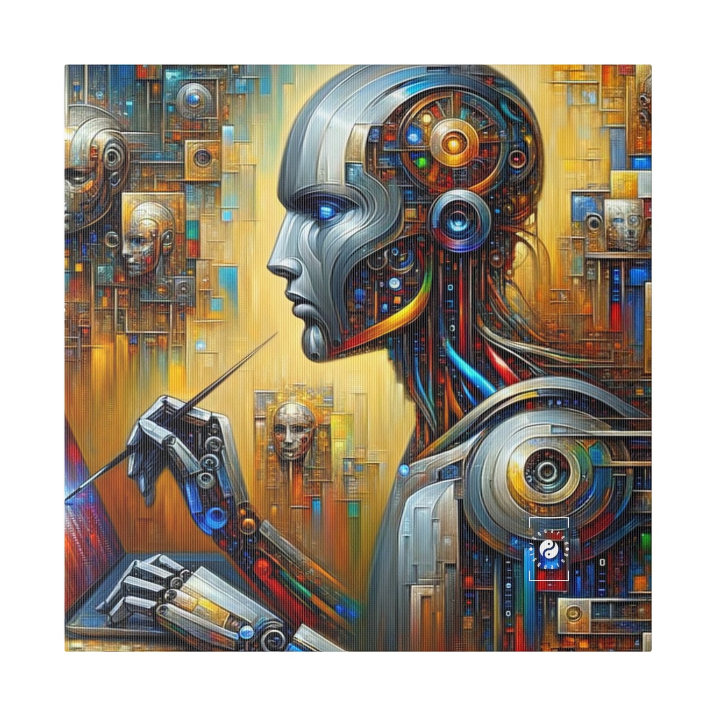 TechnoGenesis - Art Print Canvas