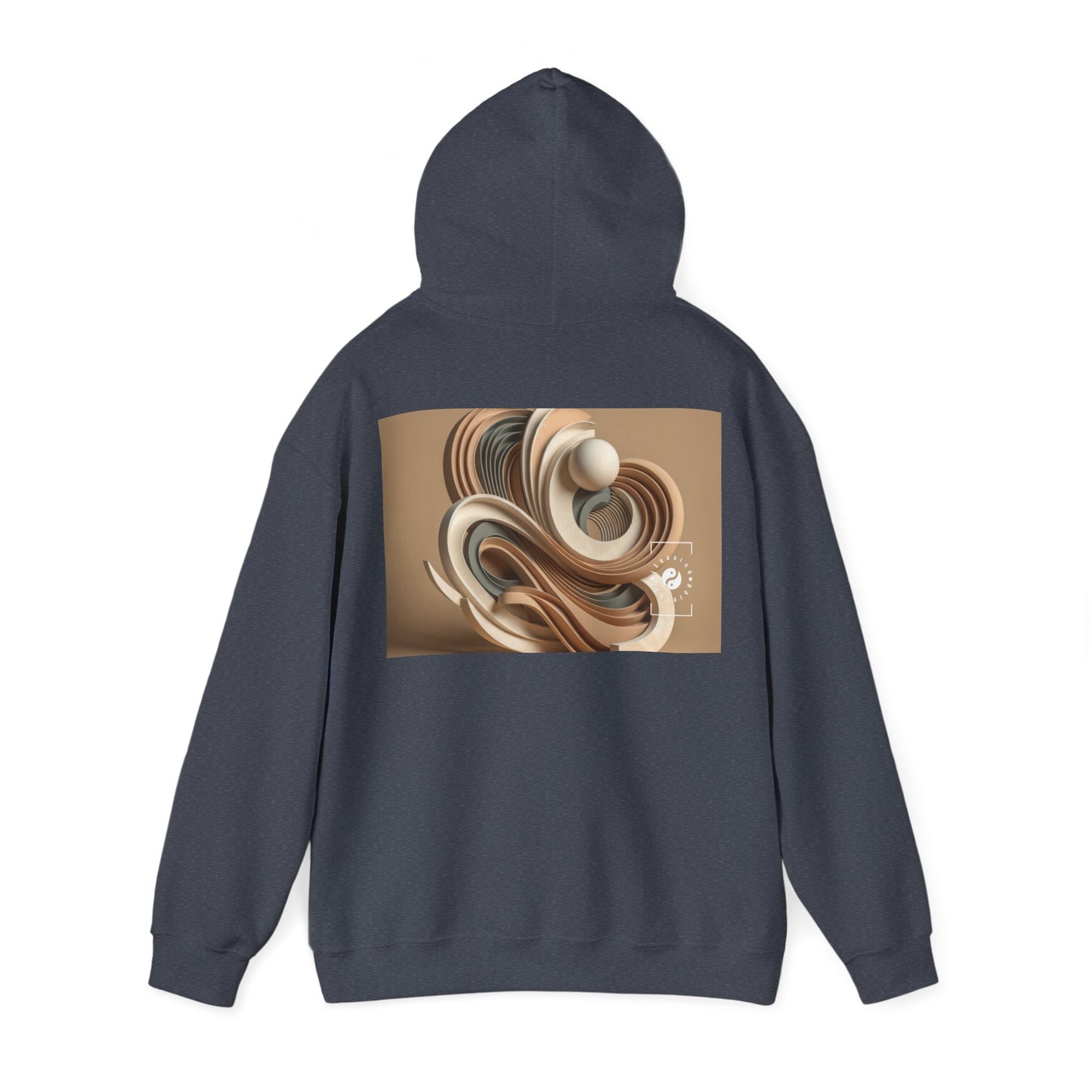 "Hepworth Hues: An Earth Tone Symphony" - Hoodie