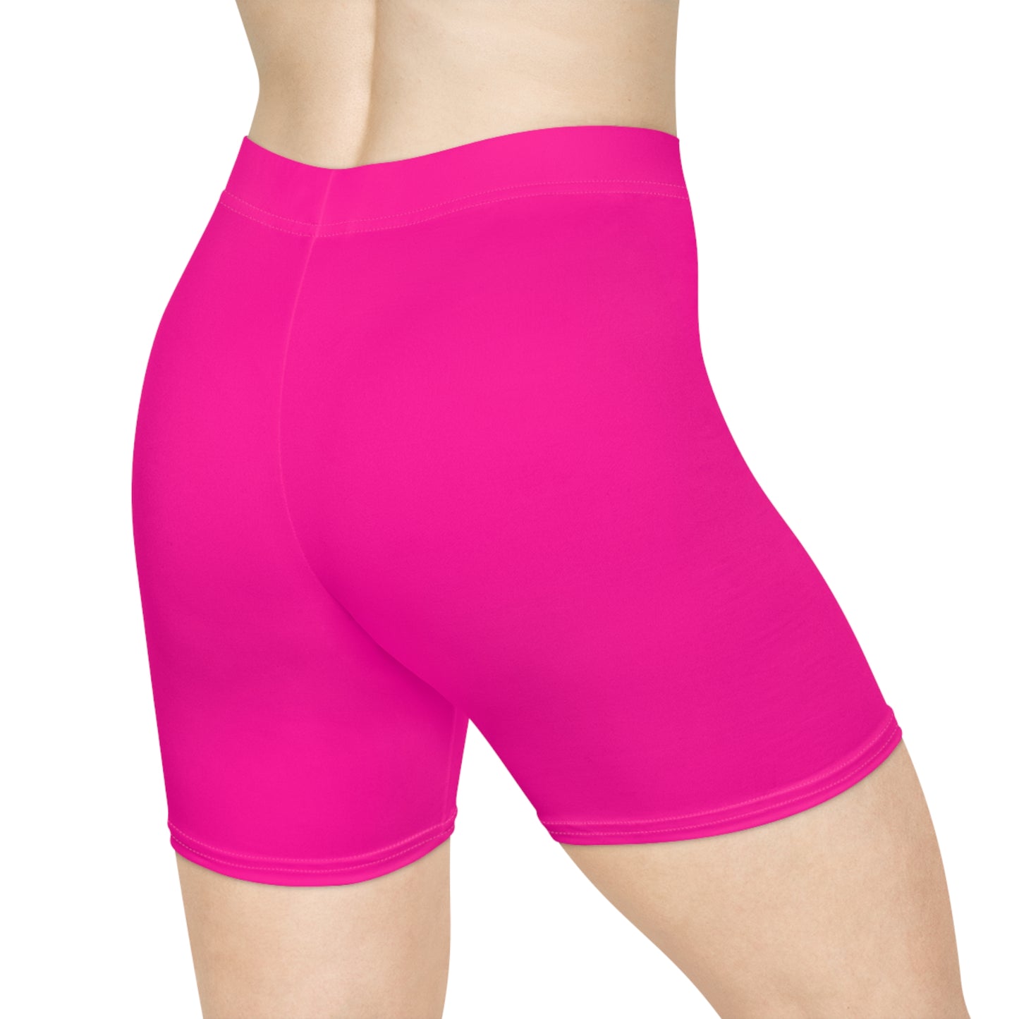 #FF0099 Sharp Pink - Hot Yoga Short