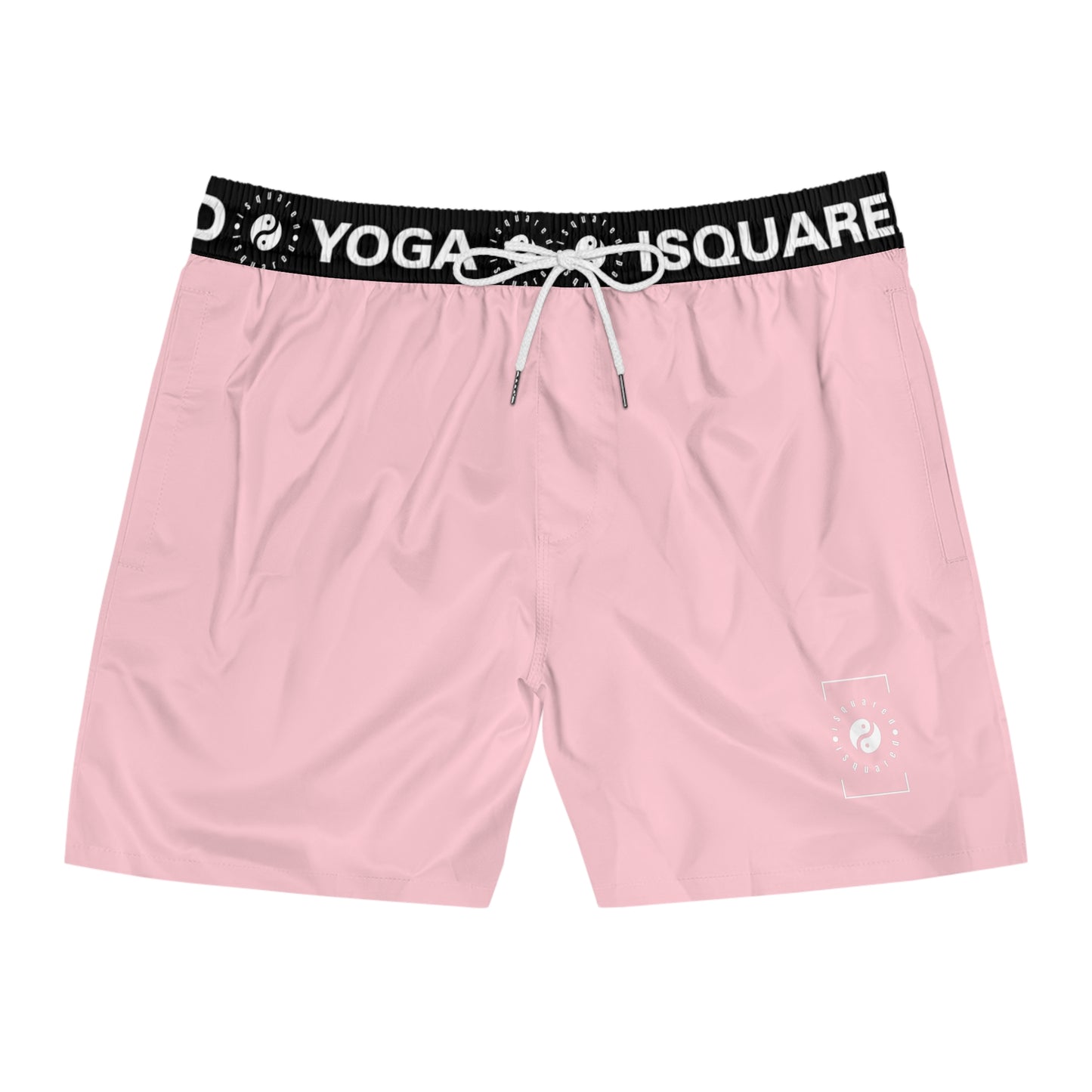 FFCCD4 Light Pink - Swim Shorts (Mid-Length) for Men