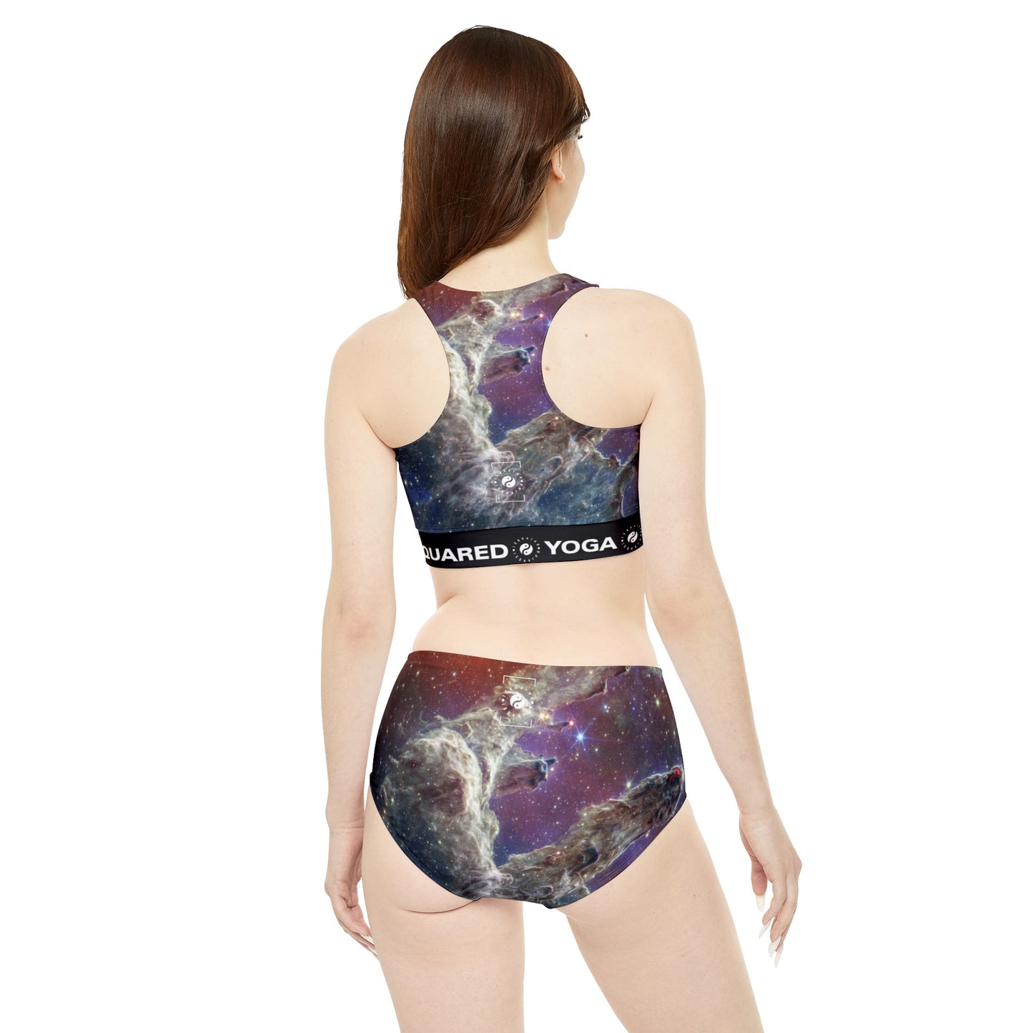 Piliers de la création (image composite NIRCam et MIRI) - Collection JWST - Ensemble bikini Hot Yoga