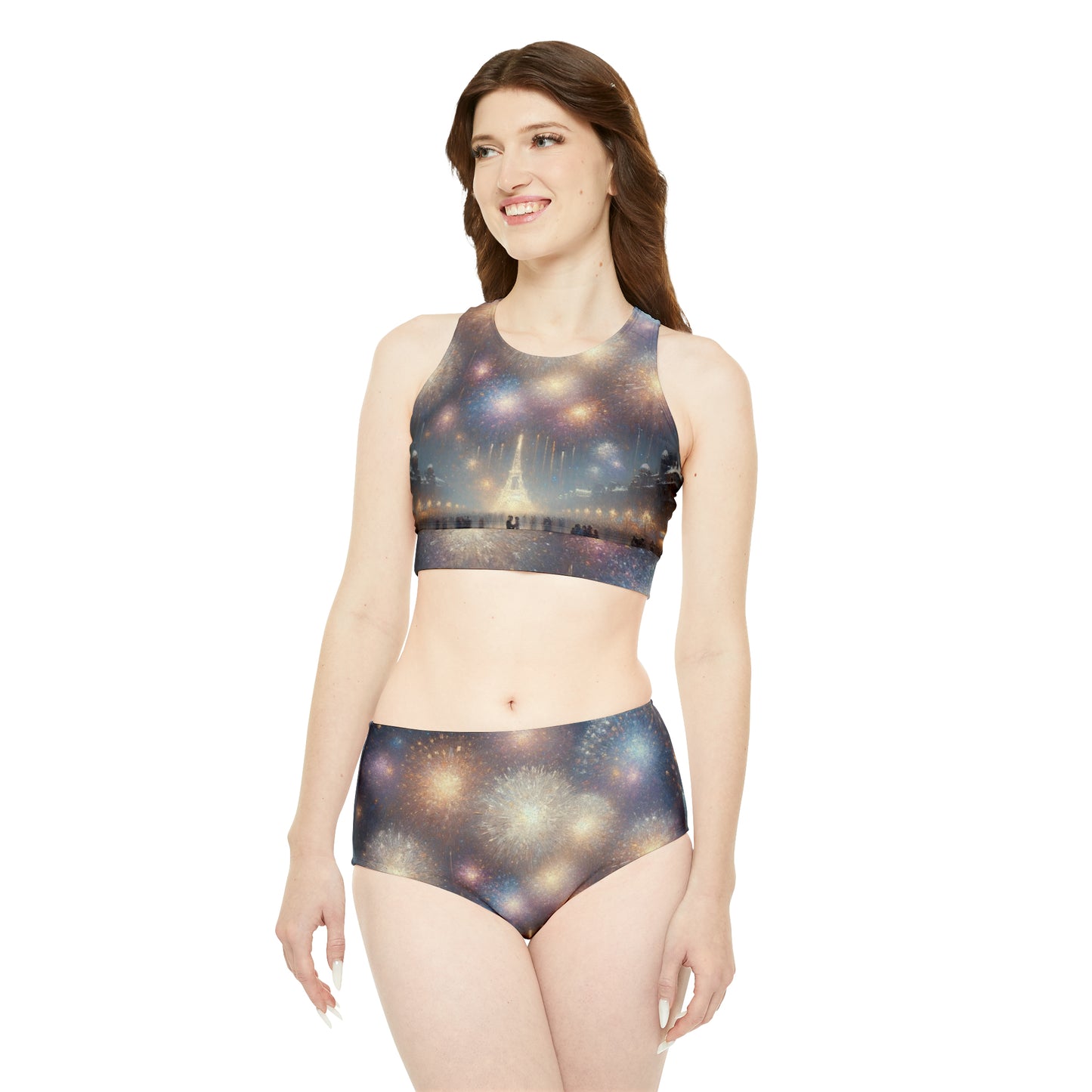 "Manet's Midnight Marvels" - Hot Yoga Bikini Set