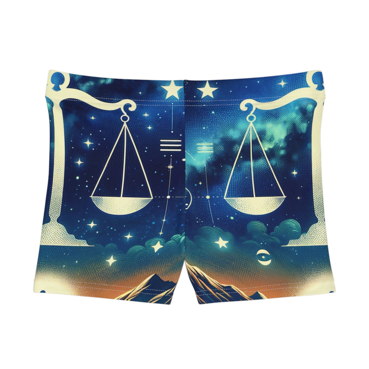 Celestial Libra - Mini Hot Yoga Short