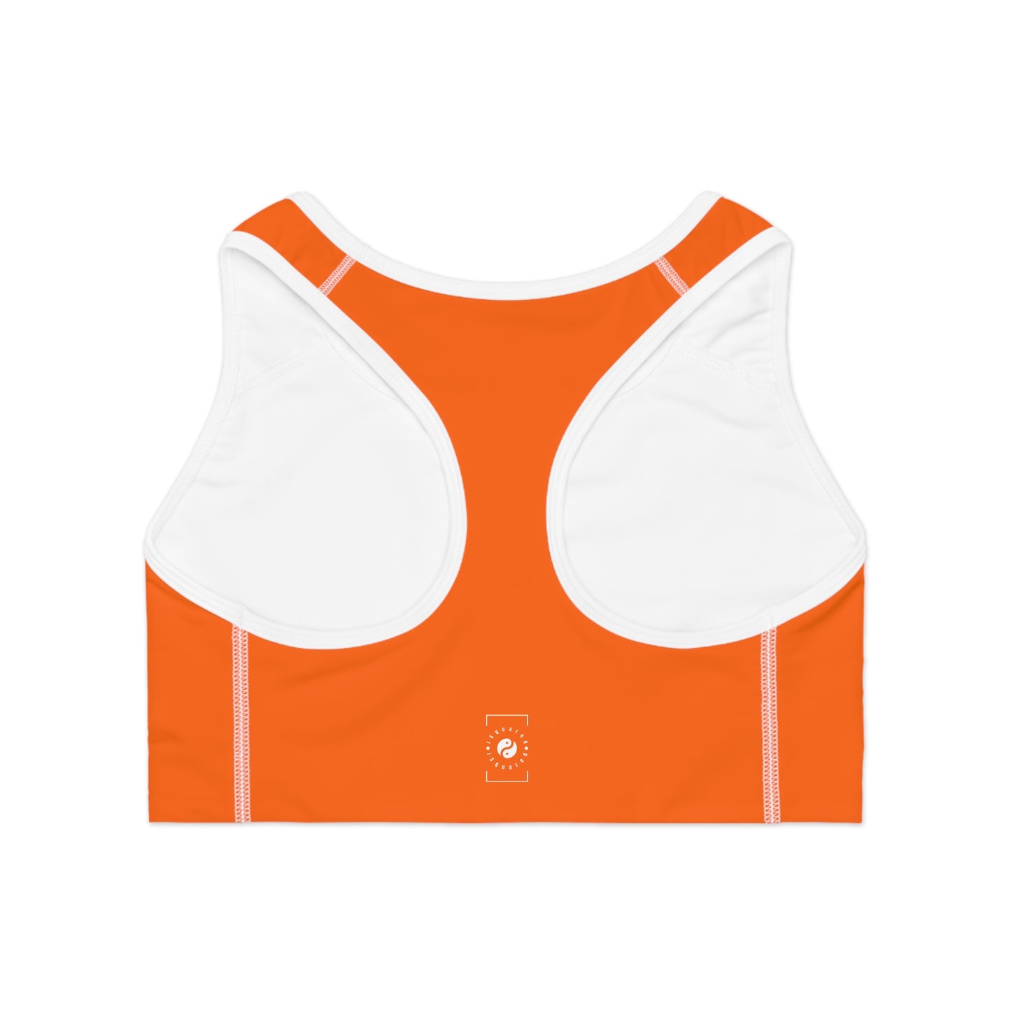 Orange fluo #FF6700 - Soutien-gorge de sport haute performance