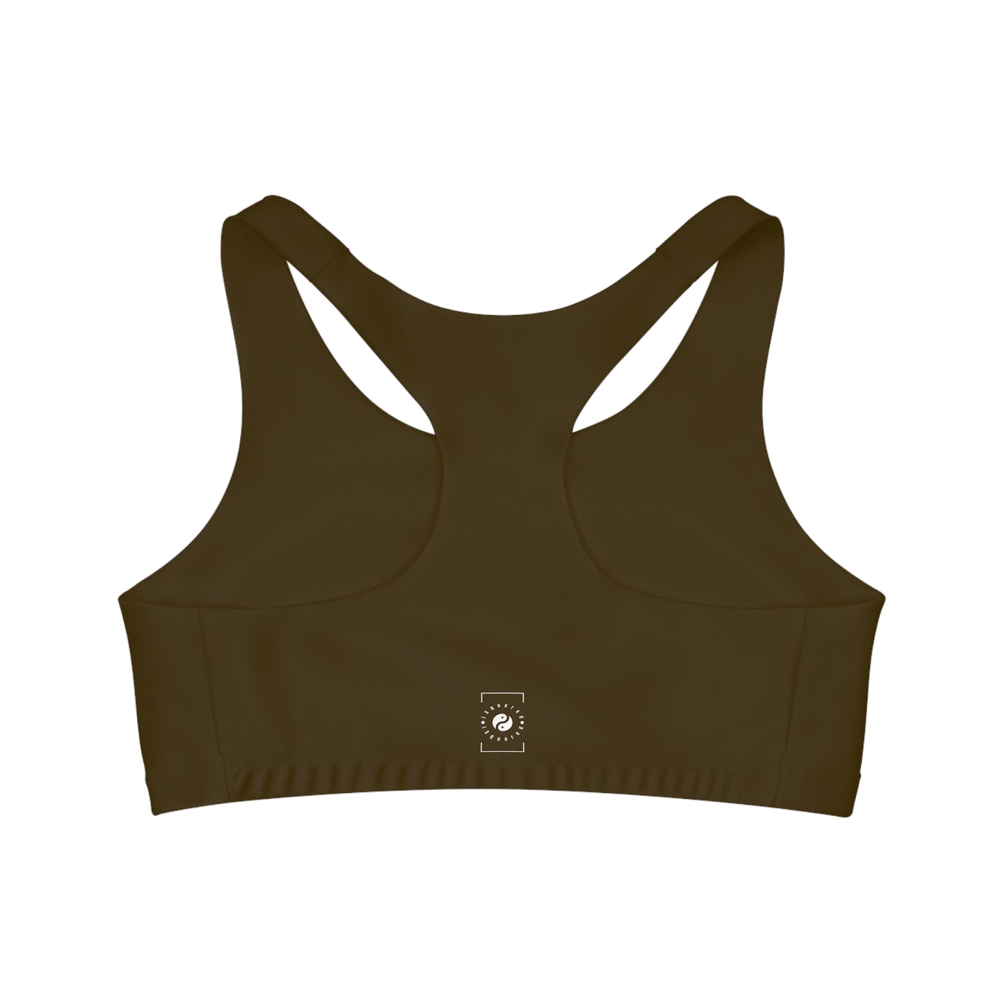 Earthy Brown - Seamless Sports Bra