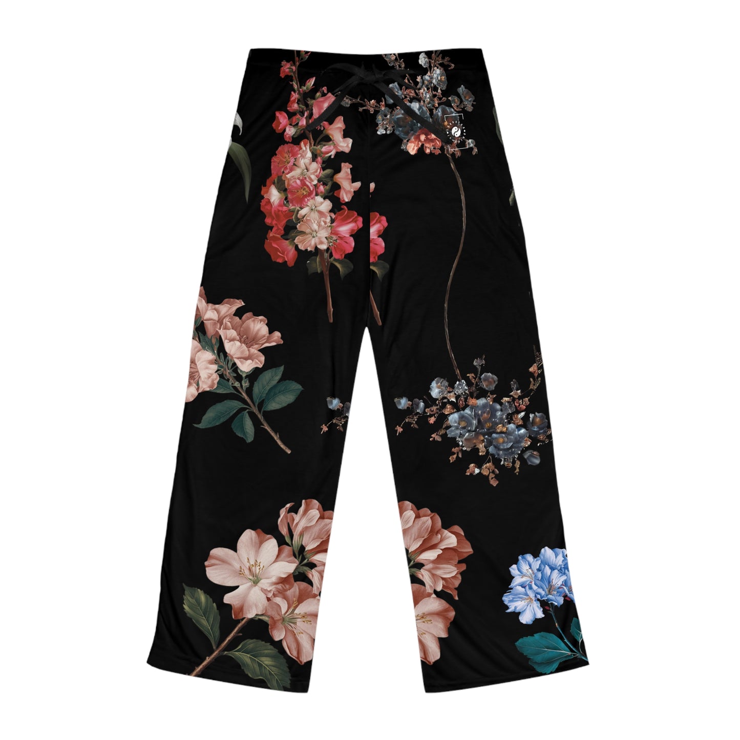 Botanicals on Black - Pantalon lounge pour femme