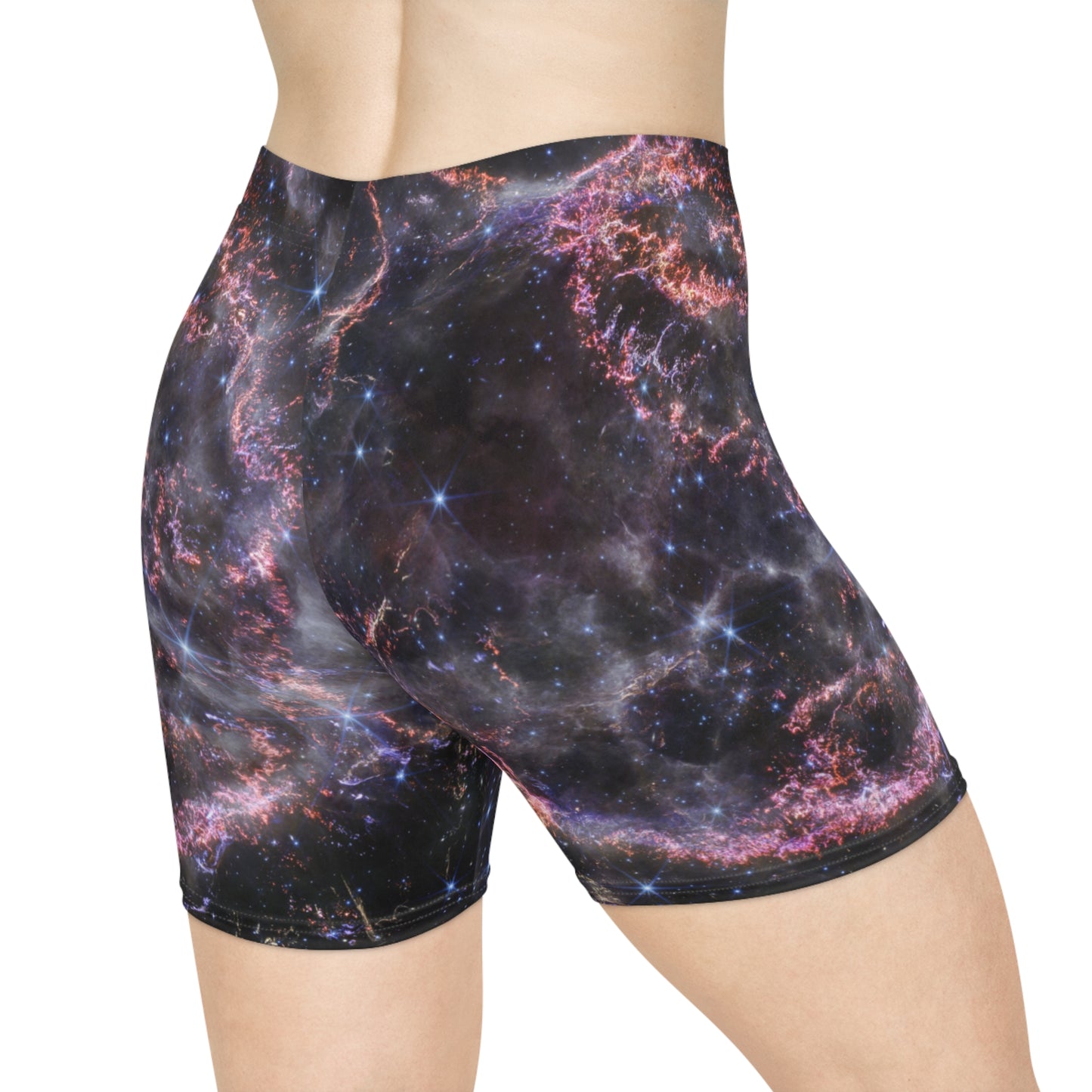 Cassiopée A (Image NIRCam) - Collection JWST - Short de yoga chaud