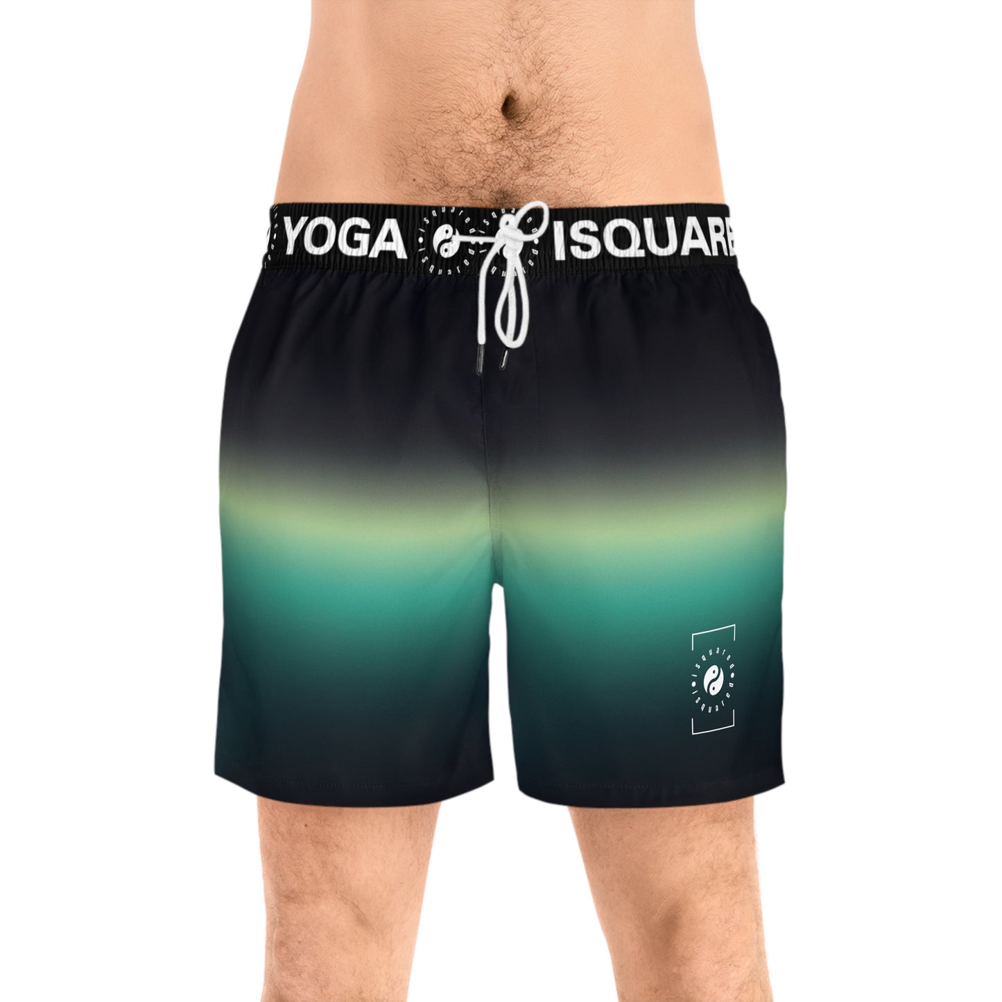 Midnight Gradients - Swim Shorts (Mid-Length) for Men