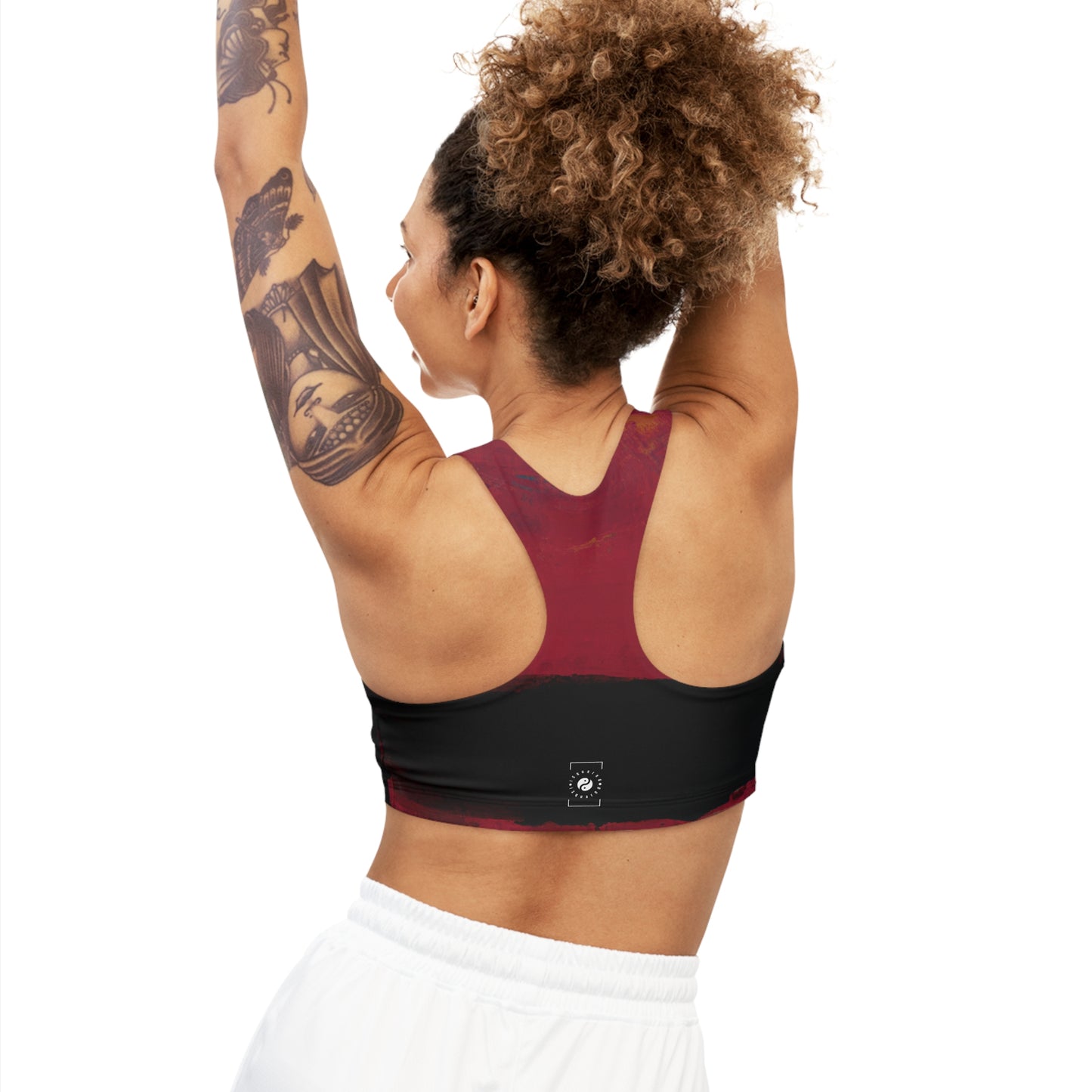 Nocturnal Vermillion - Seamless Sports Bra