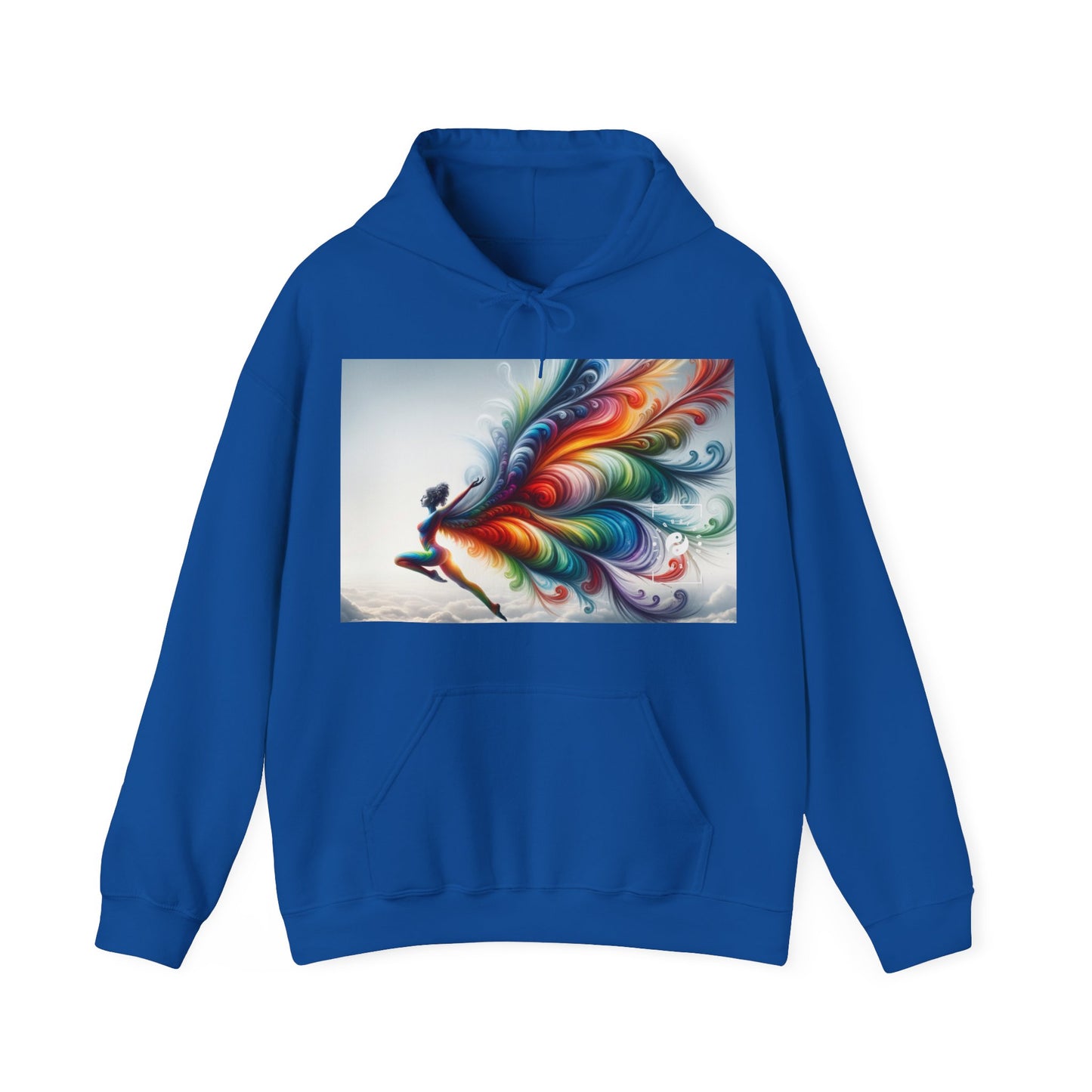 "Yogini's Rainbow Flight" - Hoodie