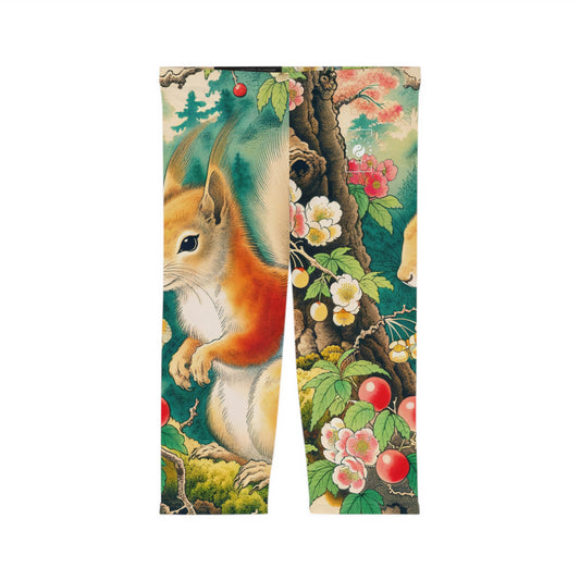 Squirrel's Serenity  - Capri Shorts