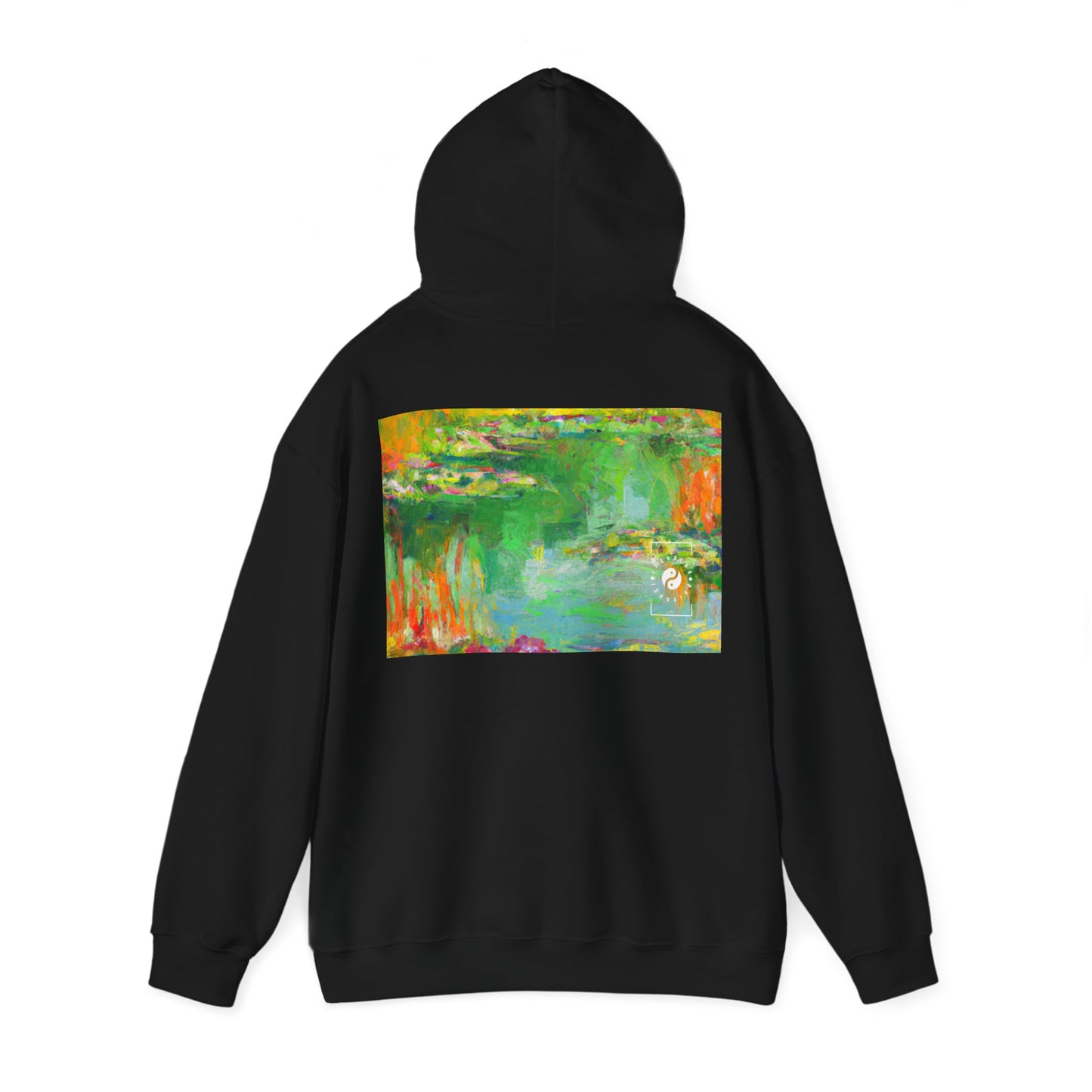 "Lily Aquarelle: Dusk Reflections" - Hoodie