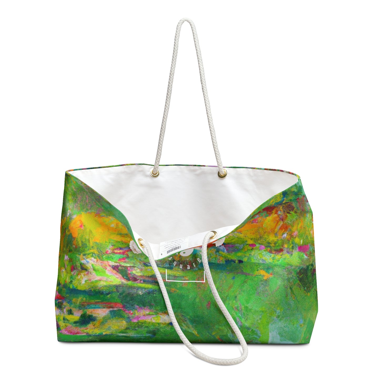 "Lily Aquarelle: Dusk Reflections" - Casual Yoga Bag