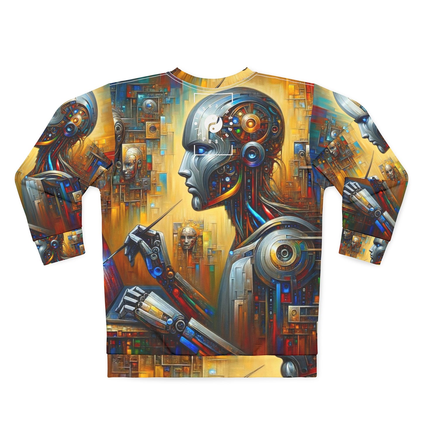 "TechnoGenesis: The Rise of AI" - Unisex Sweatshirt