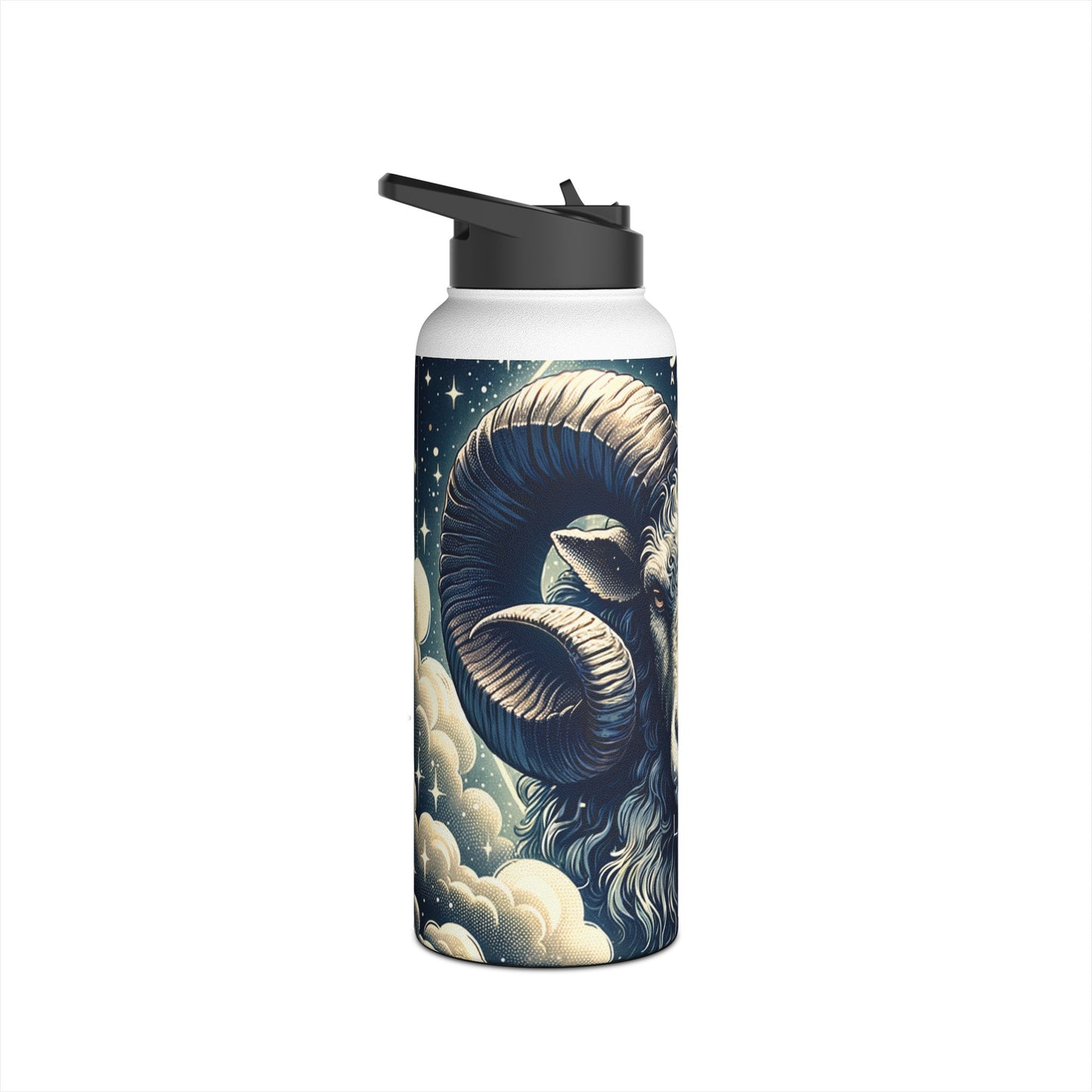 "Celestial Ram Ascendant" - Water Bottle