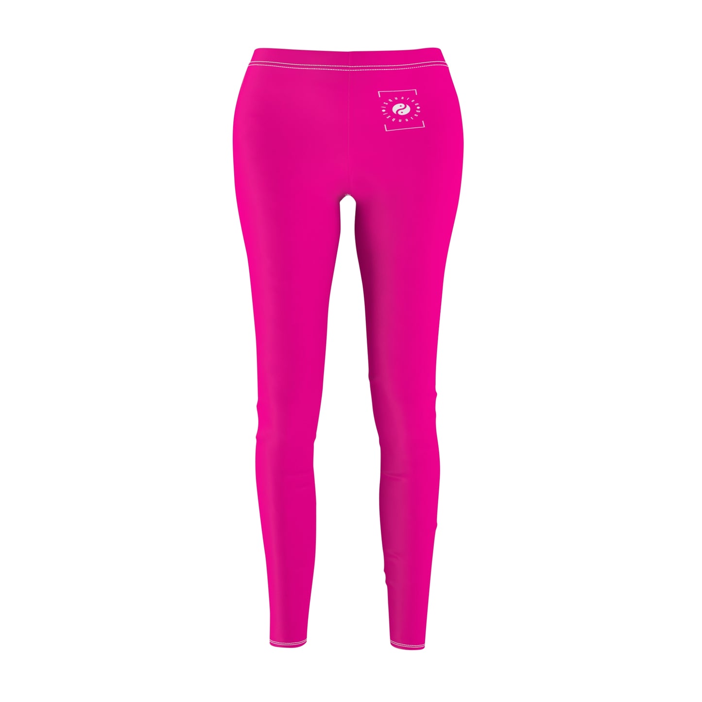 #FF0099 Sharp Pink - Casual Leggings