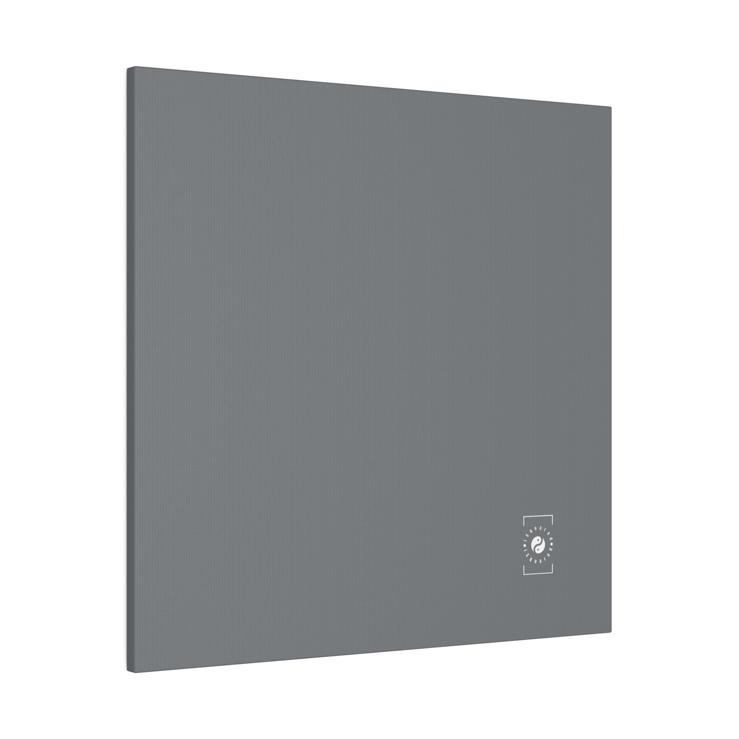 #777B7E Steel Grey - Art Print Canvas