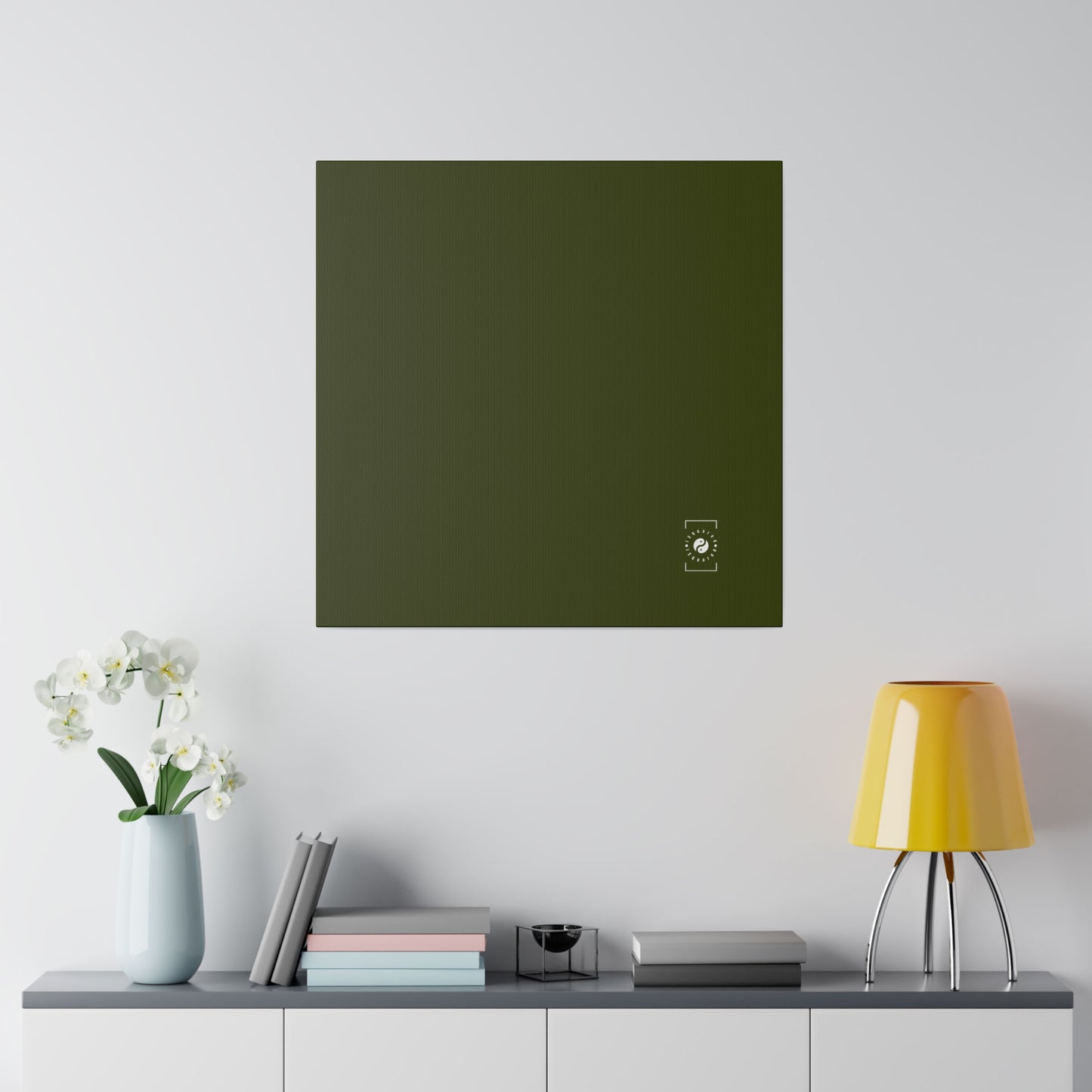 Camo Green - Art Print Canvas