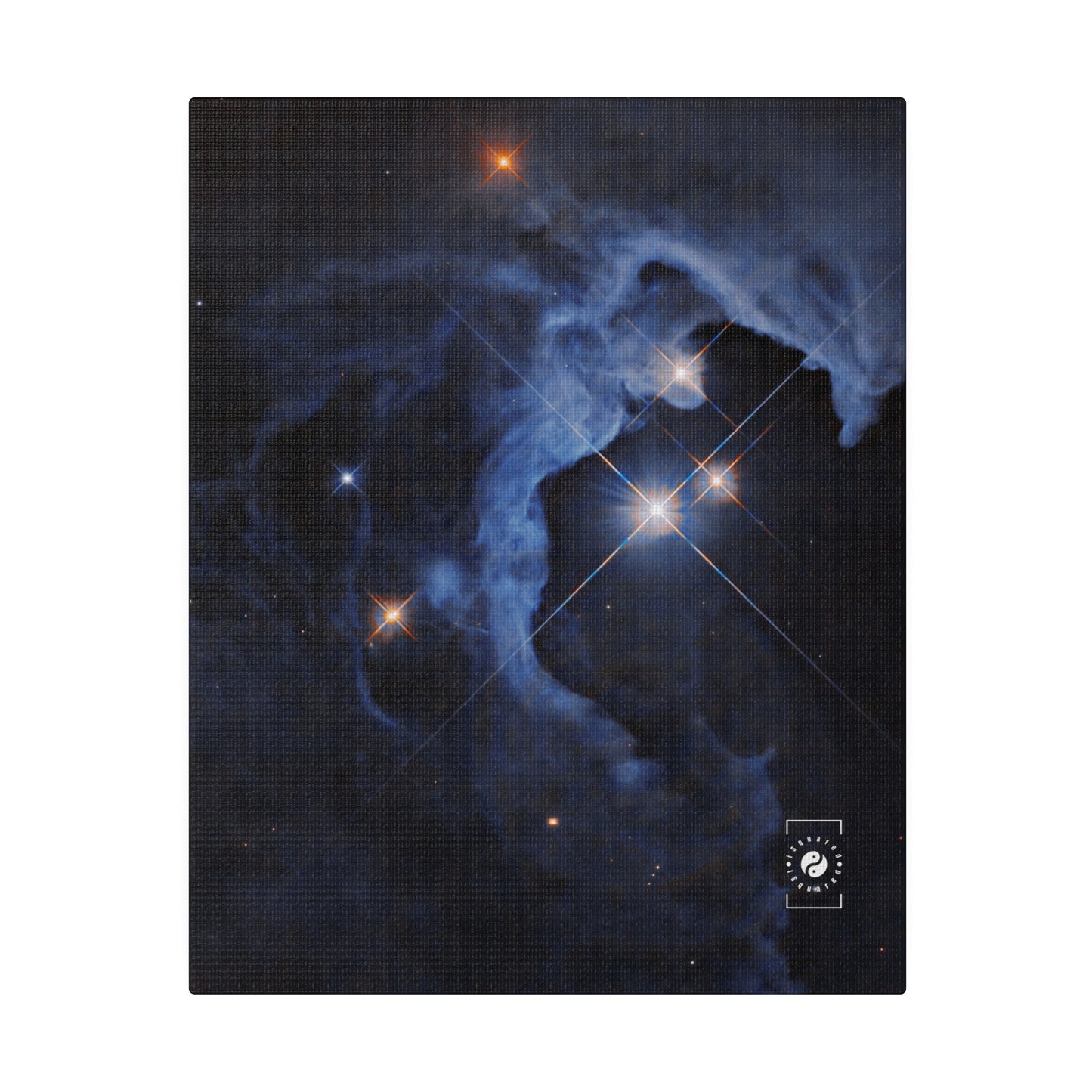 HP Tau, HP Tau G2, and G3 3 star system captured by Hubble - Art Print Canvas