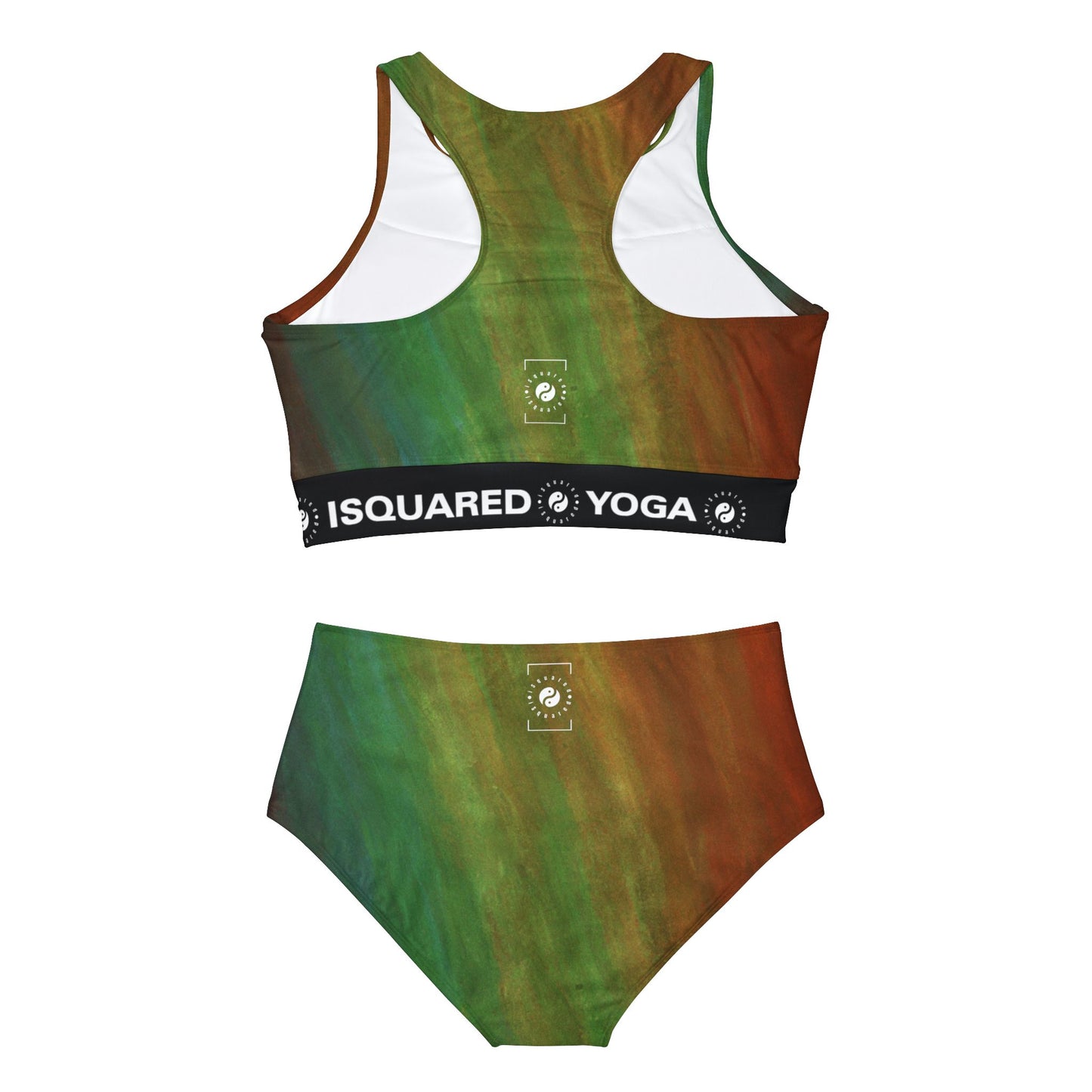 Subtle Rainbow Mood - Hot Yoga Bikini Set