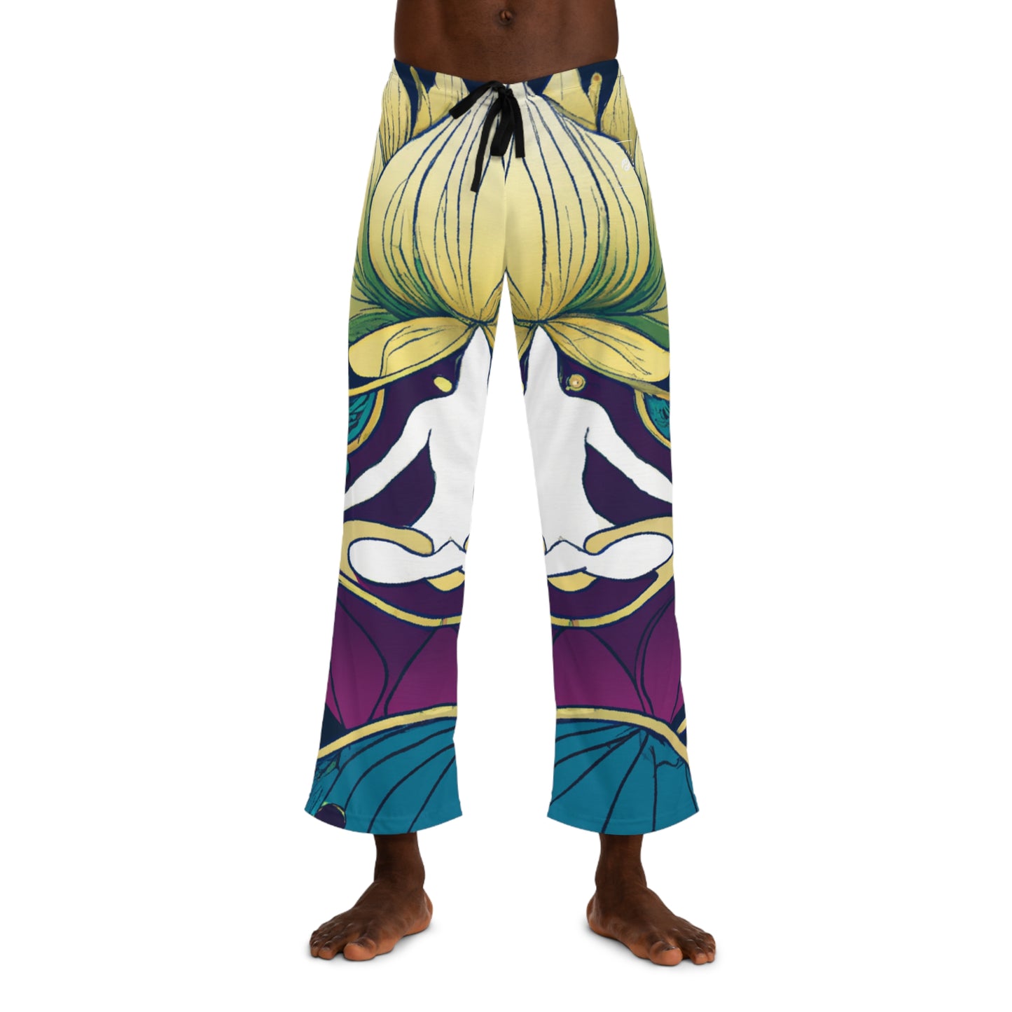 "Lotus Serenity Dance" - men's Lounge Pants