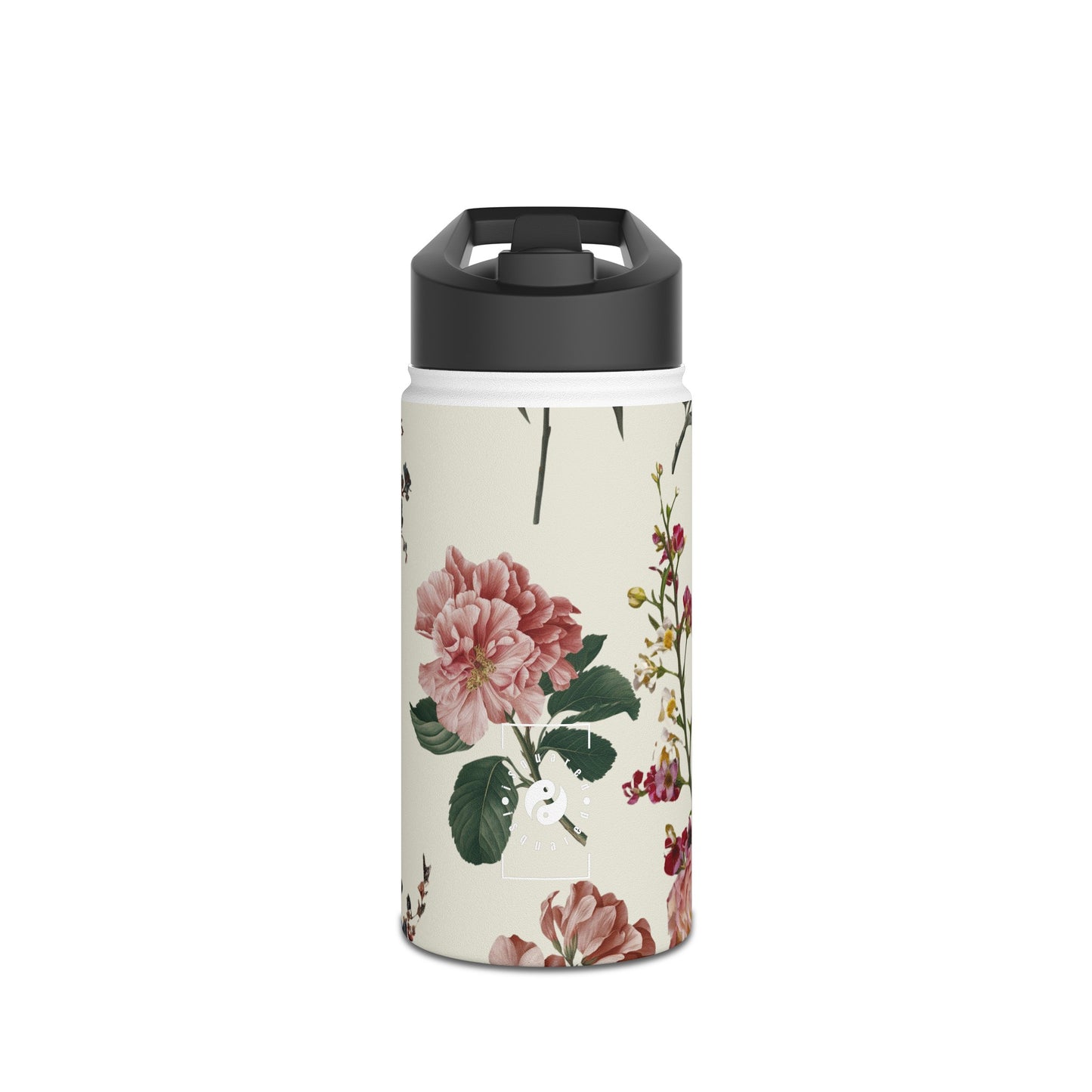 Botanicals on Beige - Water Bottle