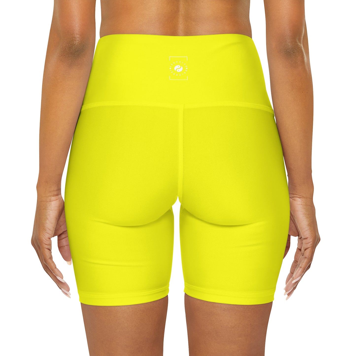 Neon Yellow FFFF00 - shorts