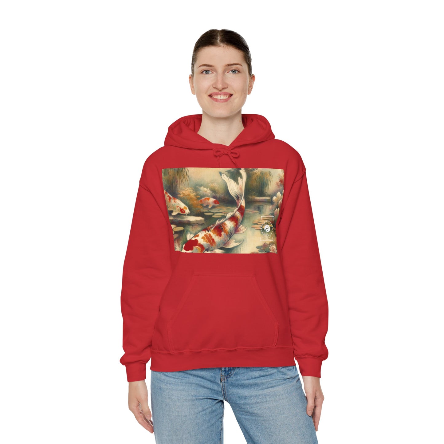 Koi Lily Pond - Hoodie