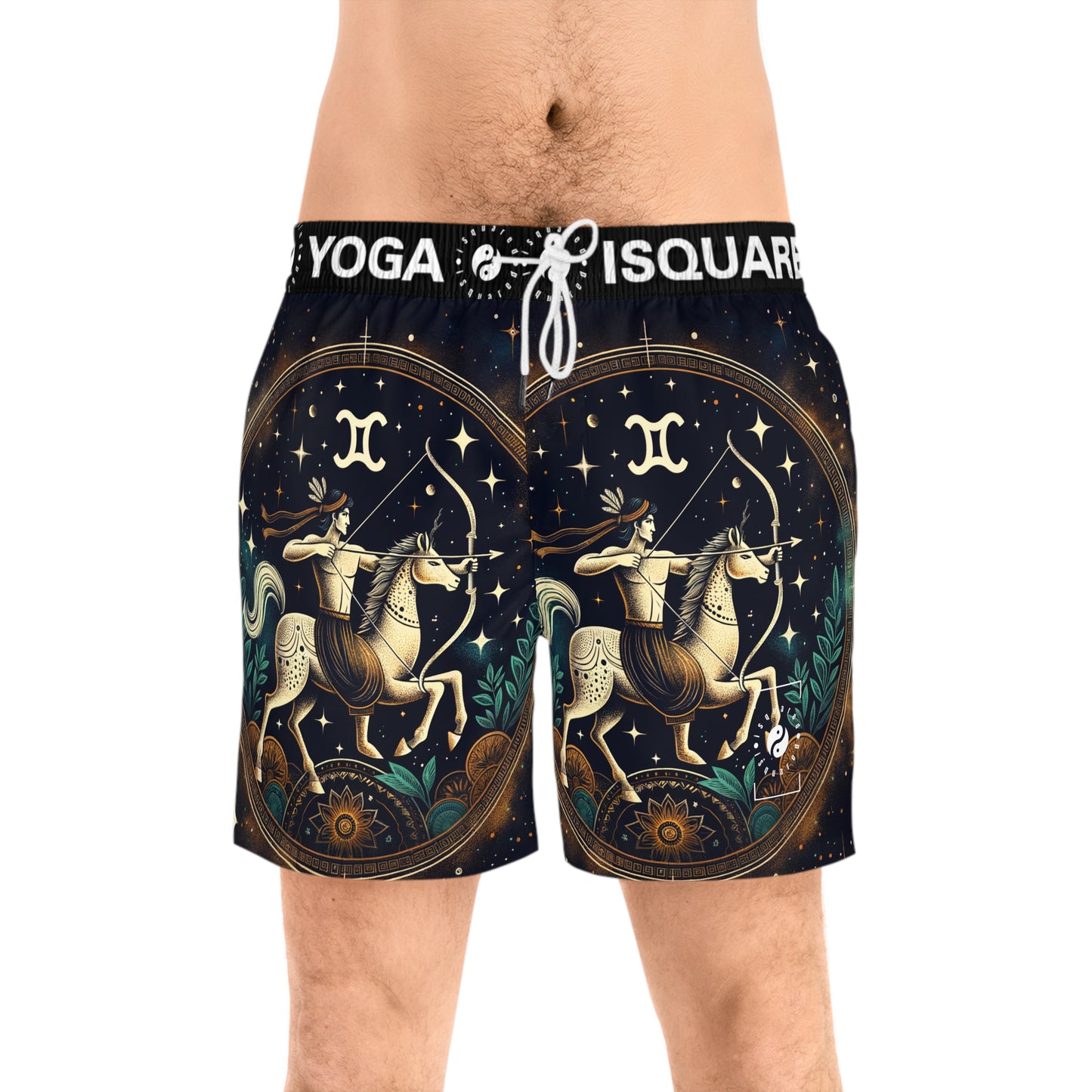 Sagittarius Emblem - Swim Shorts (Mid-Length) for Men